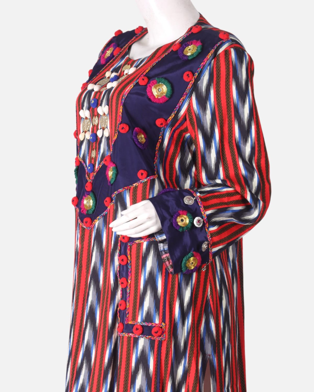 Afghan Cotton Punjabi Dress