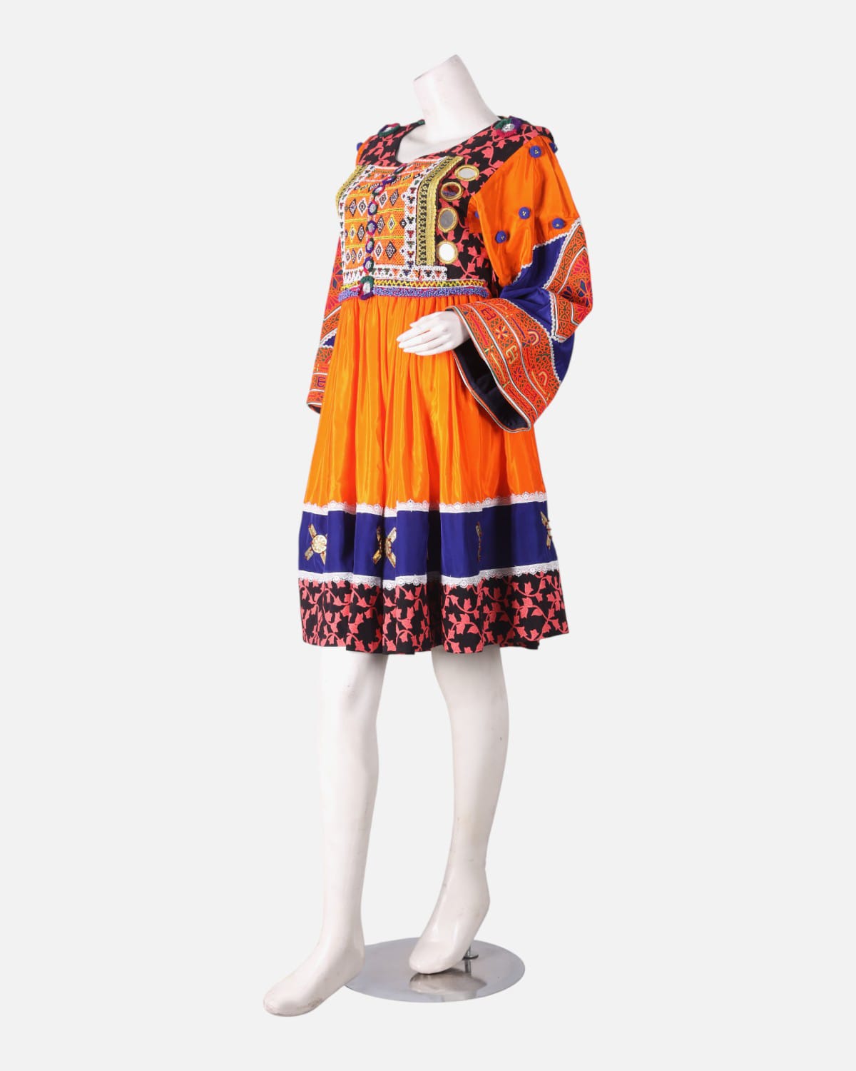 Afghan Traditional Short Dress
