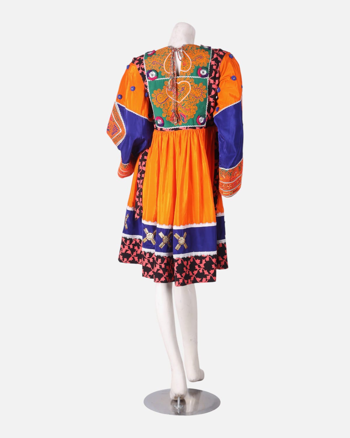 Afghan Traditional Short Dress