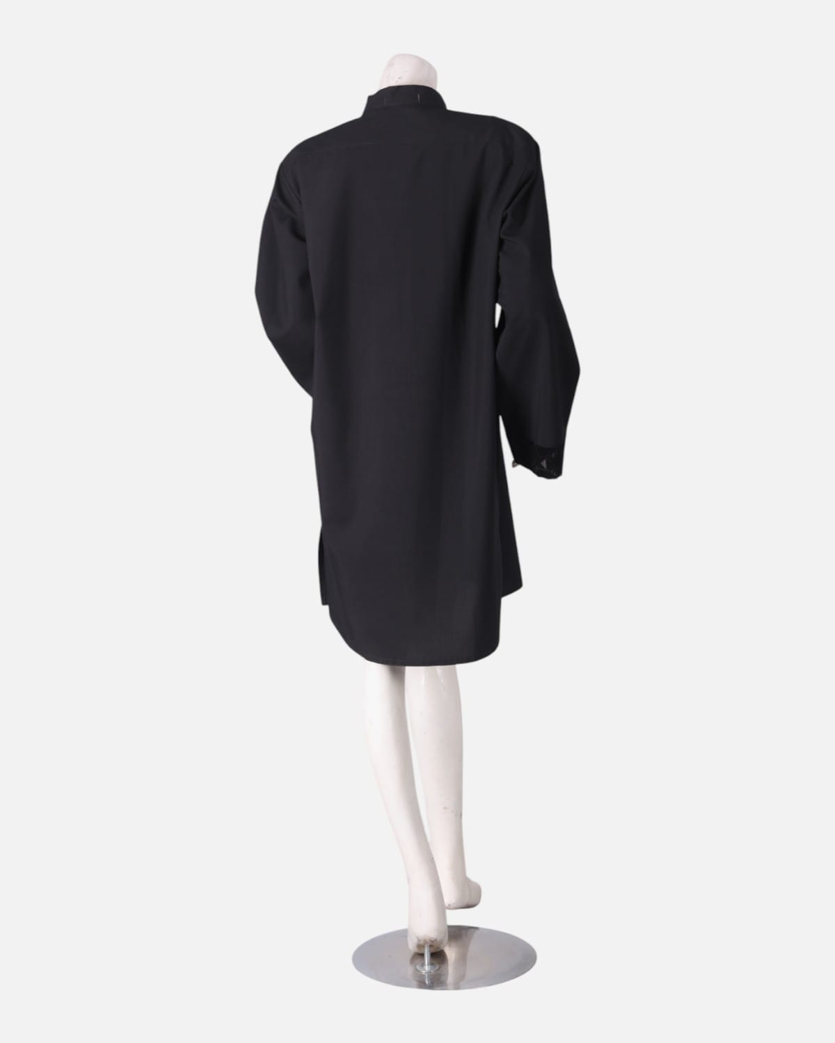 Black Afghan Handcrafted Tunic with Embroidery
