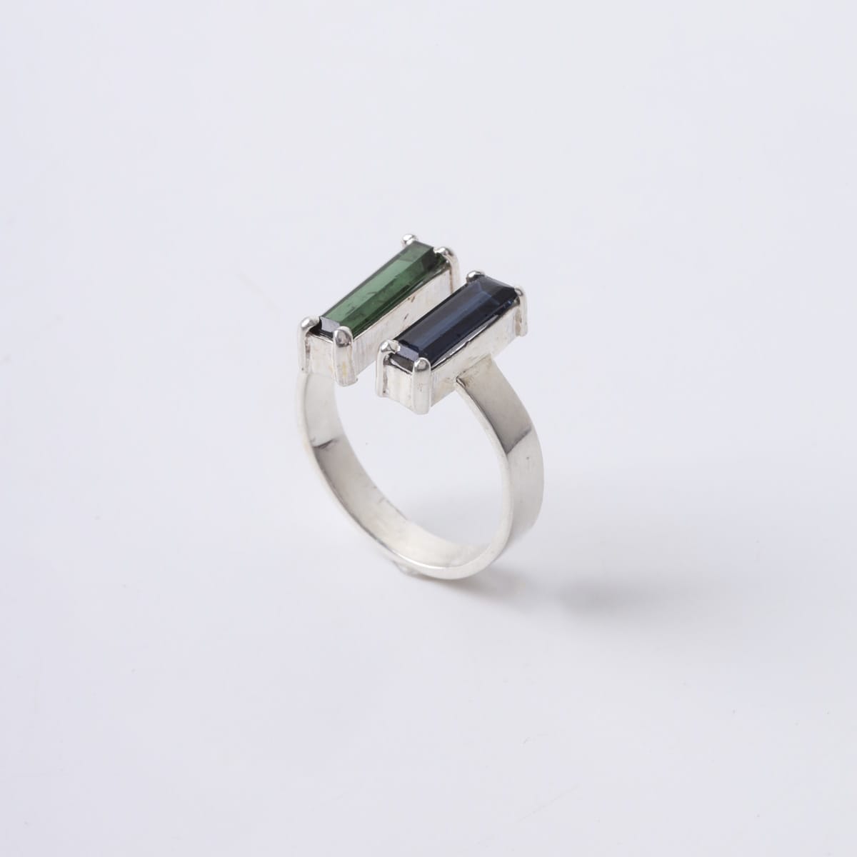 Nooristani Tourmaline Silver Ring
