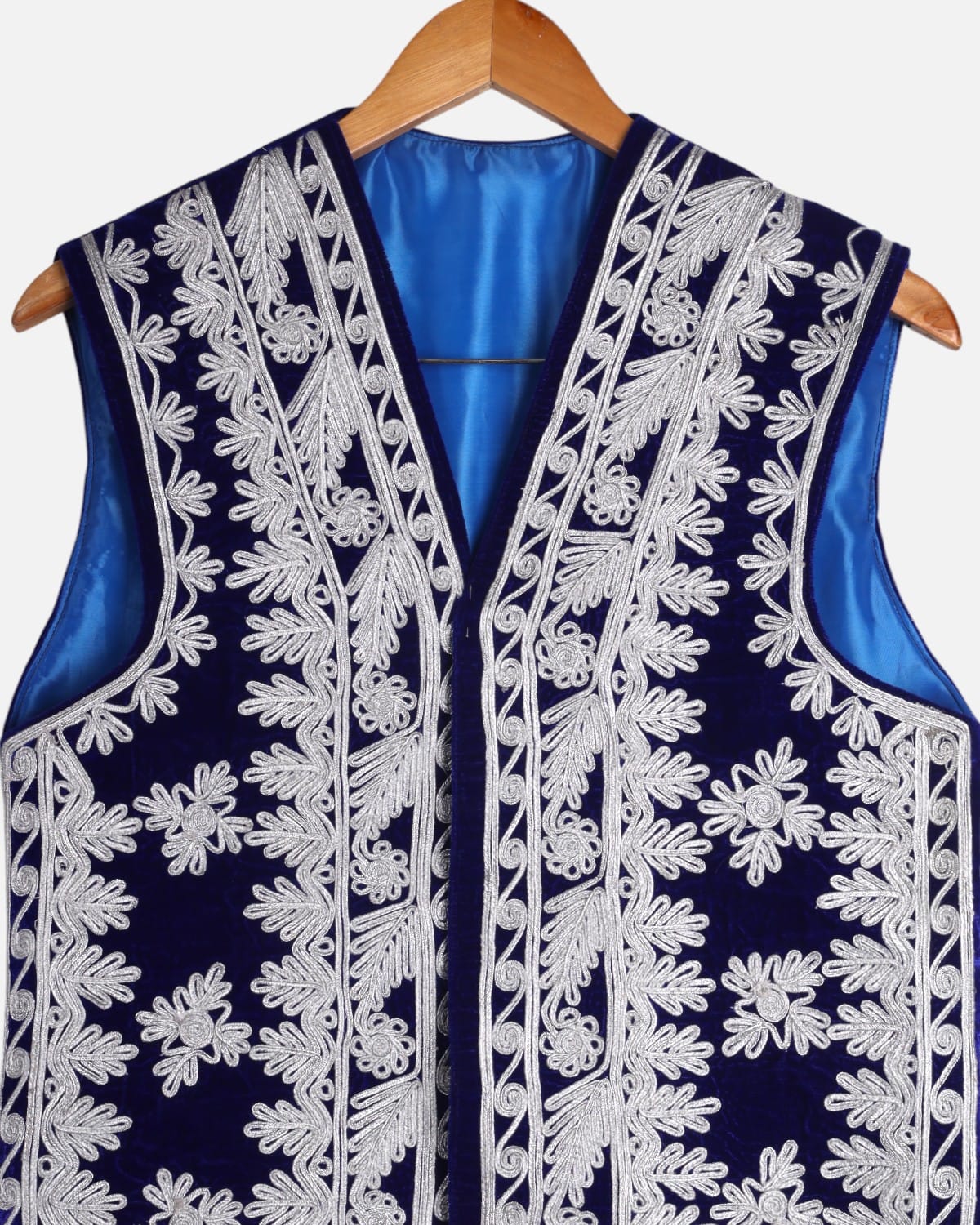 Afghan Velvet Hand Embroidered Vest
