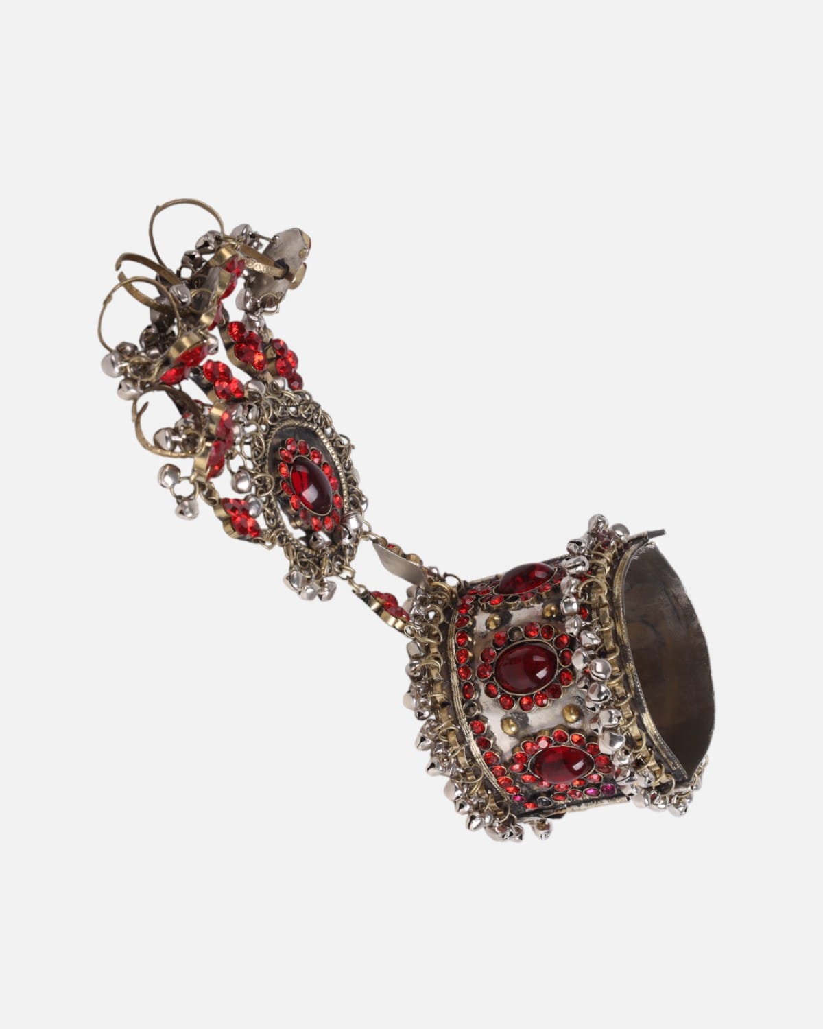 Afghan Traditional Red Jewelry Set