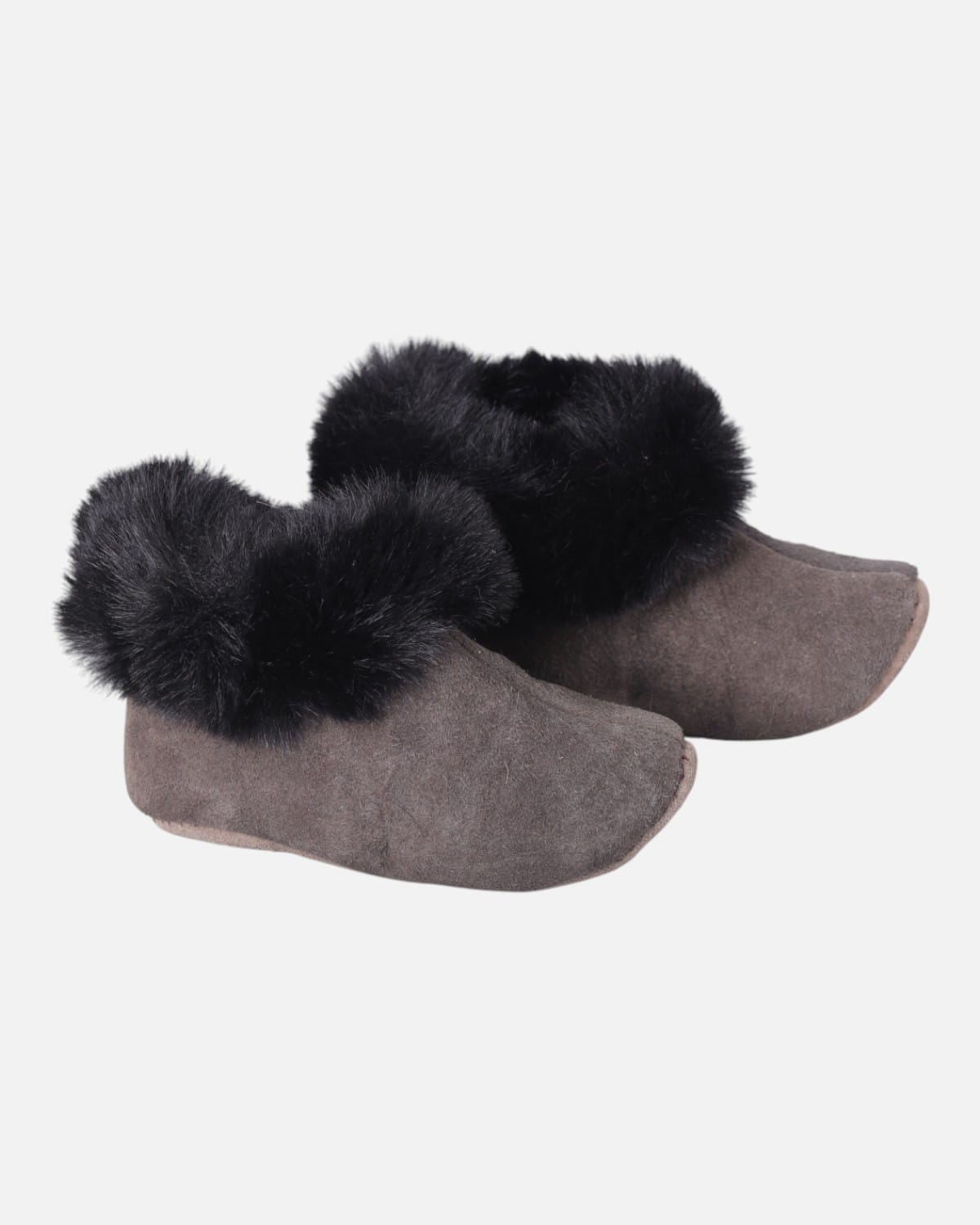 Sheepskin Slippers with Soft Wool Lining