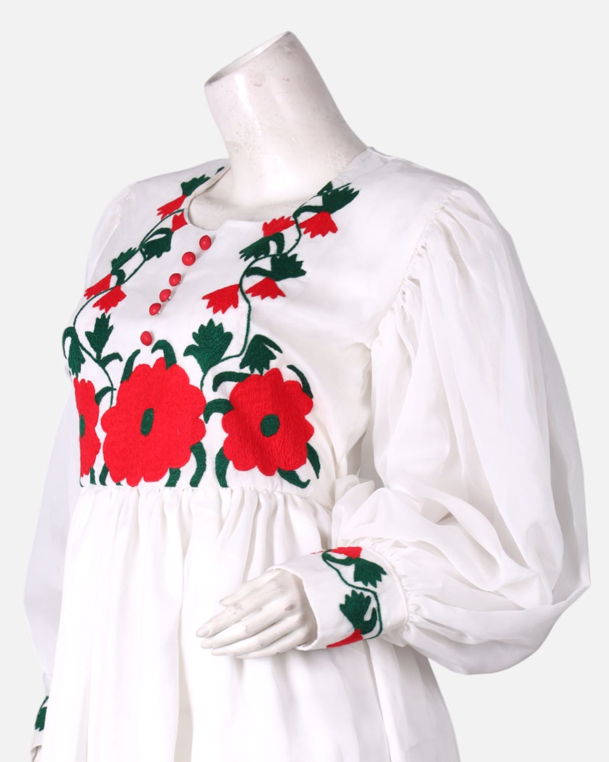 Hazara Handcrafted Dress with Pants and Shawl