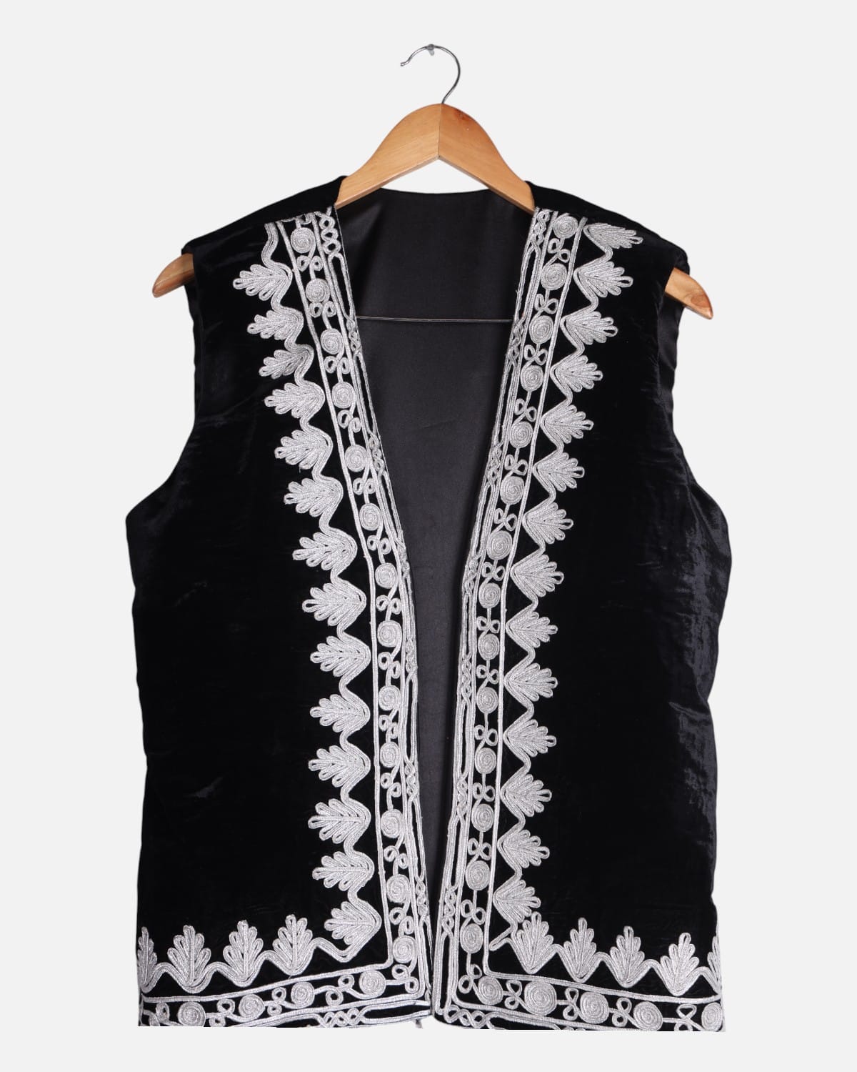 Velvet Men's Vest Handmade