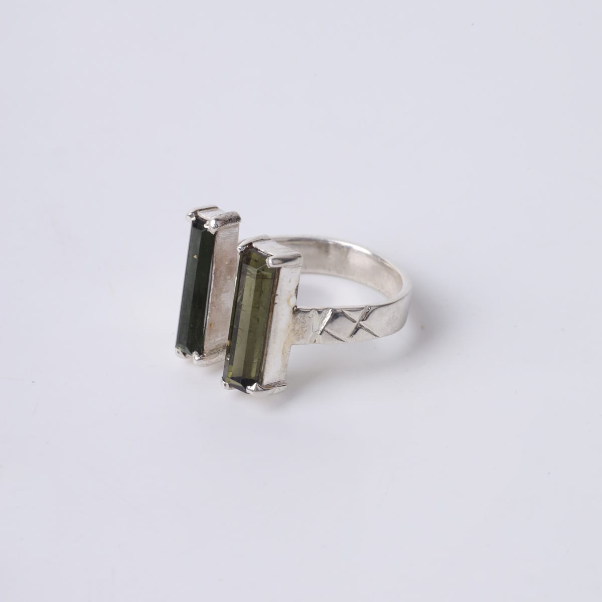 Noorstani Tourmaline Silver Ring (7.3ct)