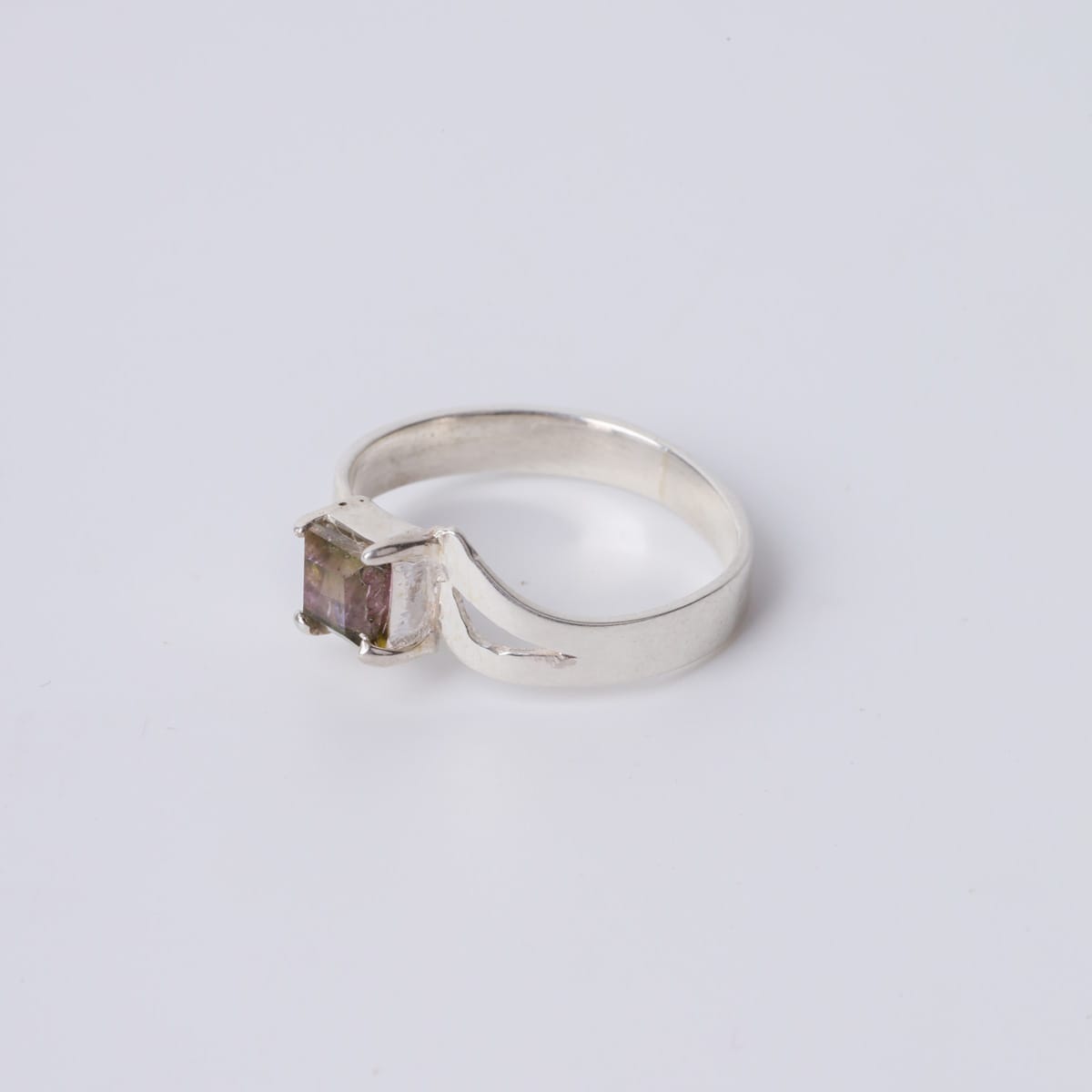 Noorstani Tourmaline Silver Ring (4ct)