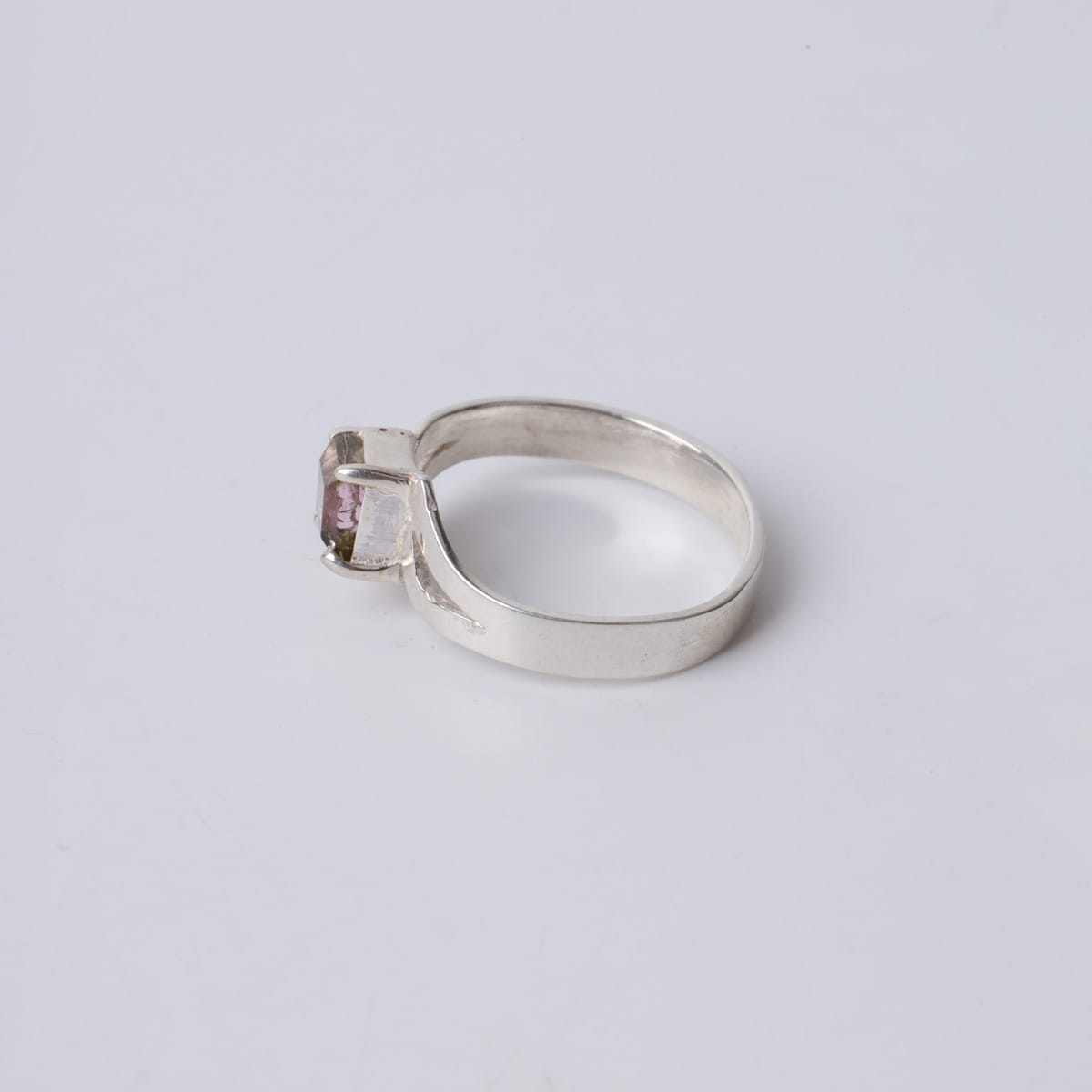 Noorstani Tourmaline Silver Ring (4ct)