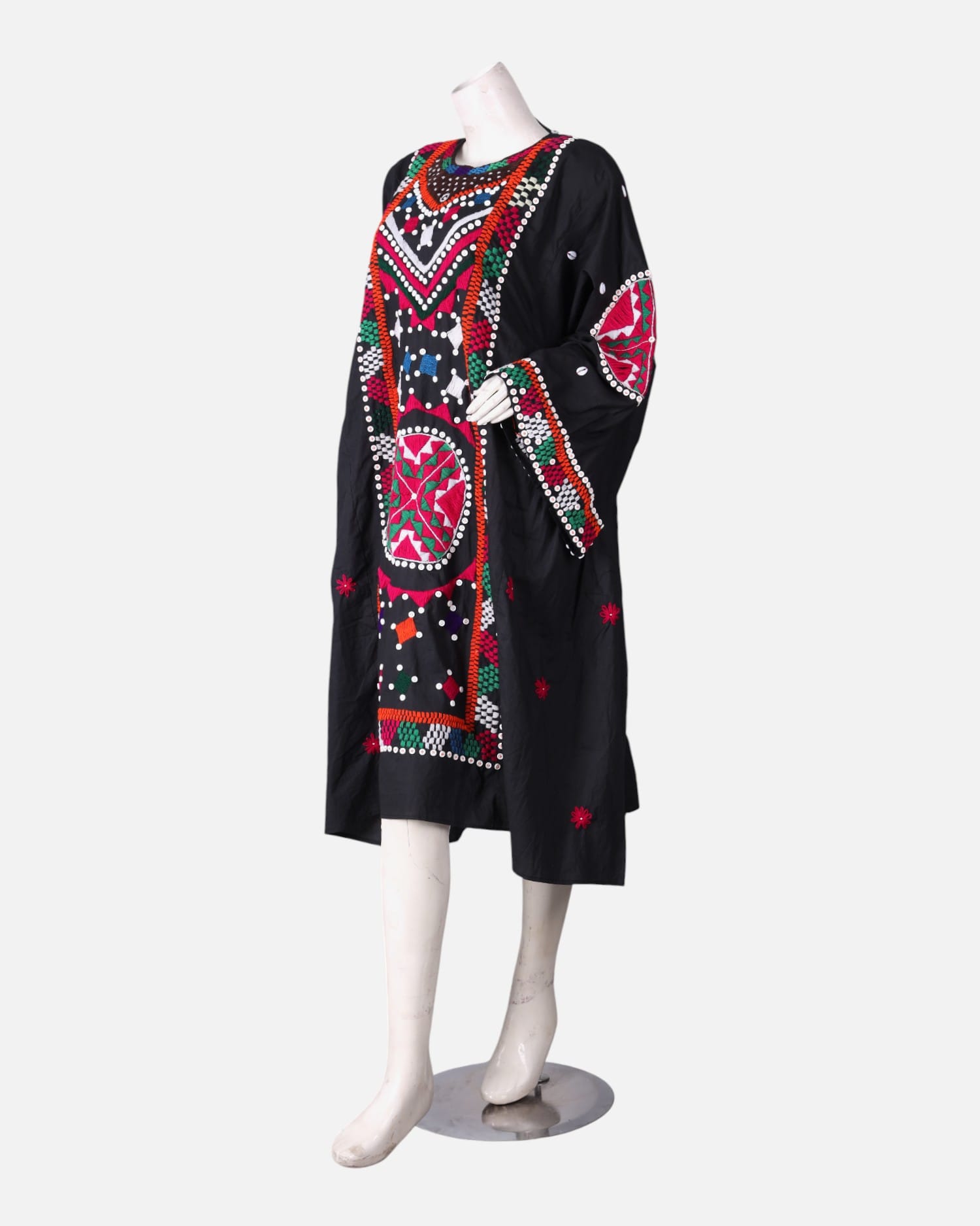 Afghan Kandahari Chapan with Handcrafted Embroidery