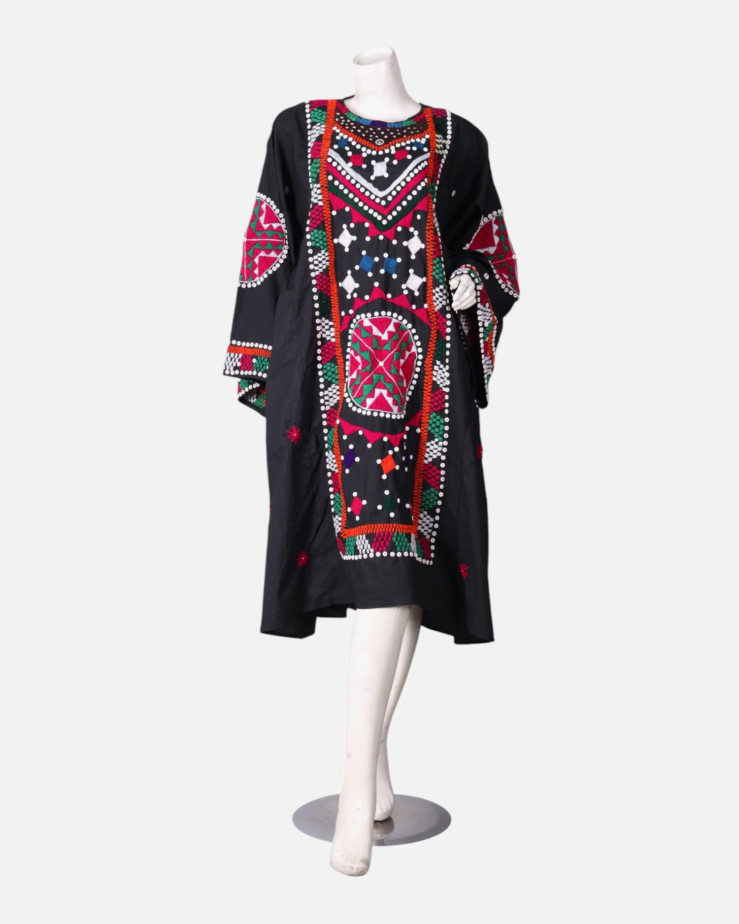 Afghan Kandahari Chapan with Handcrafted Embroidery