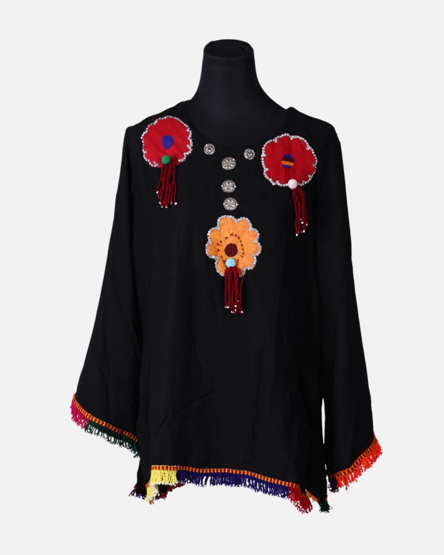 Traditional Afghan Cotton Blouse