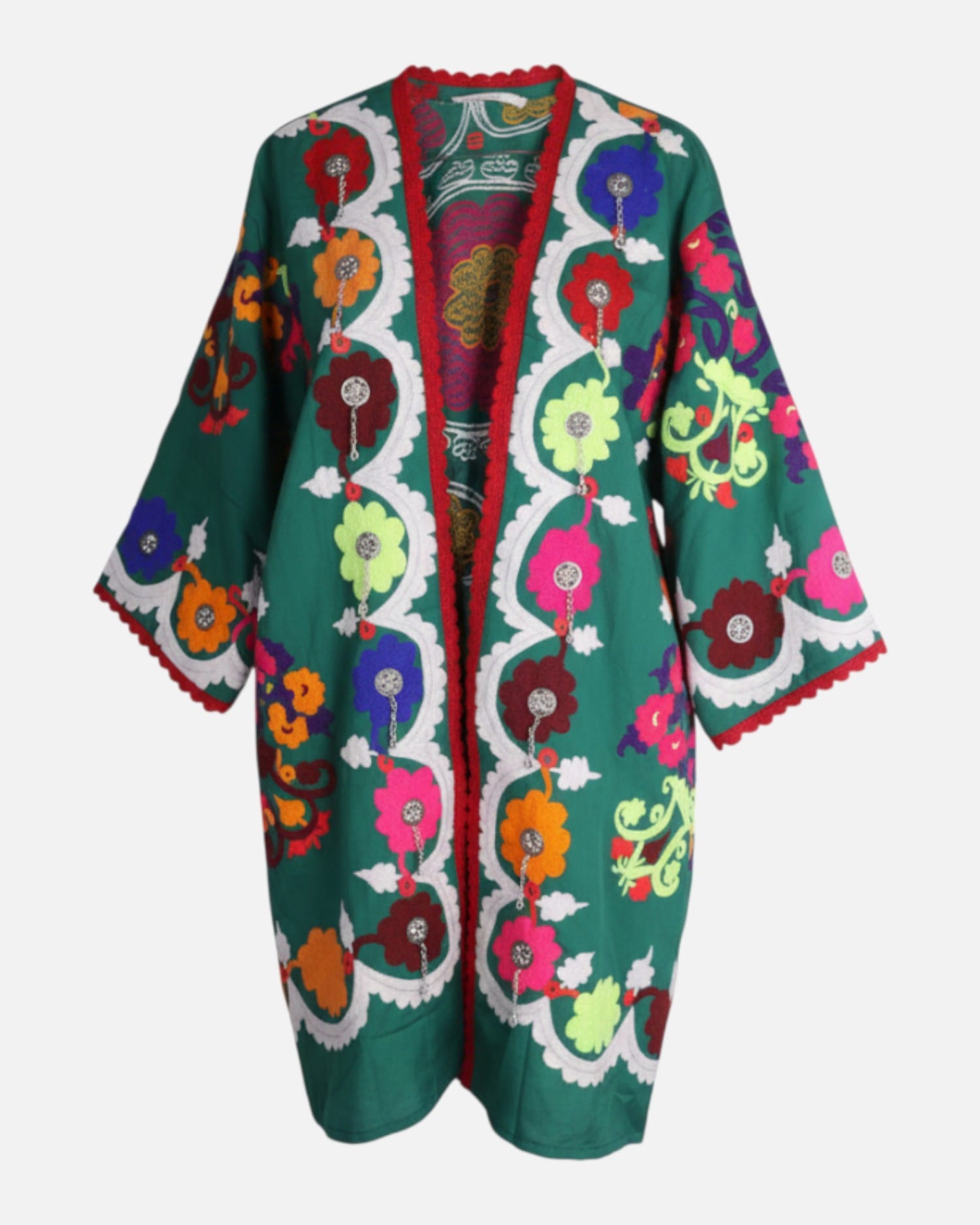 Traditional Tajik Style Chapan Coat