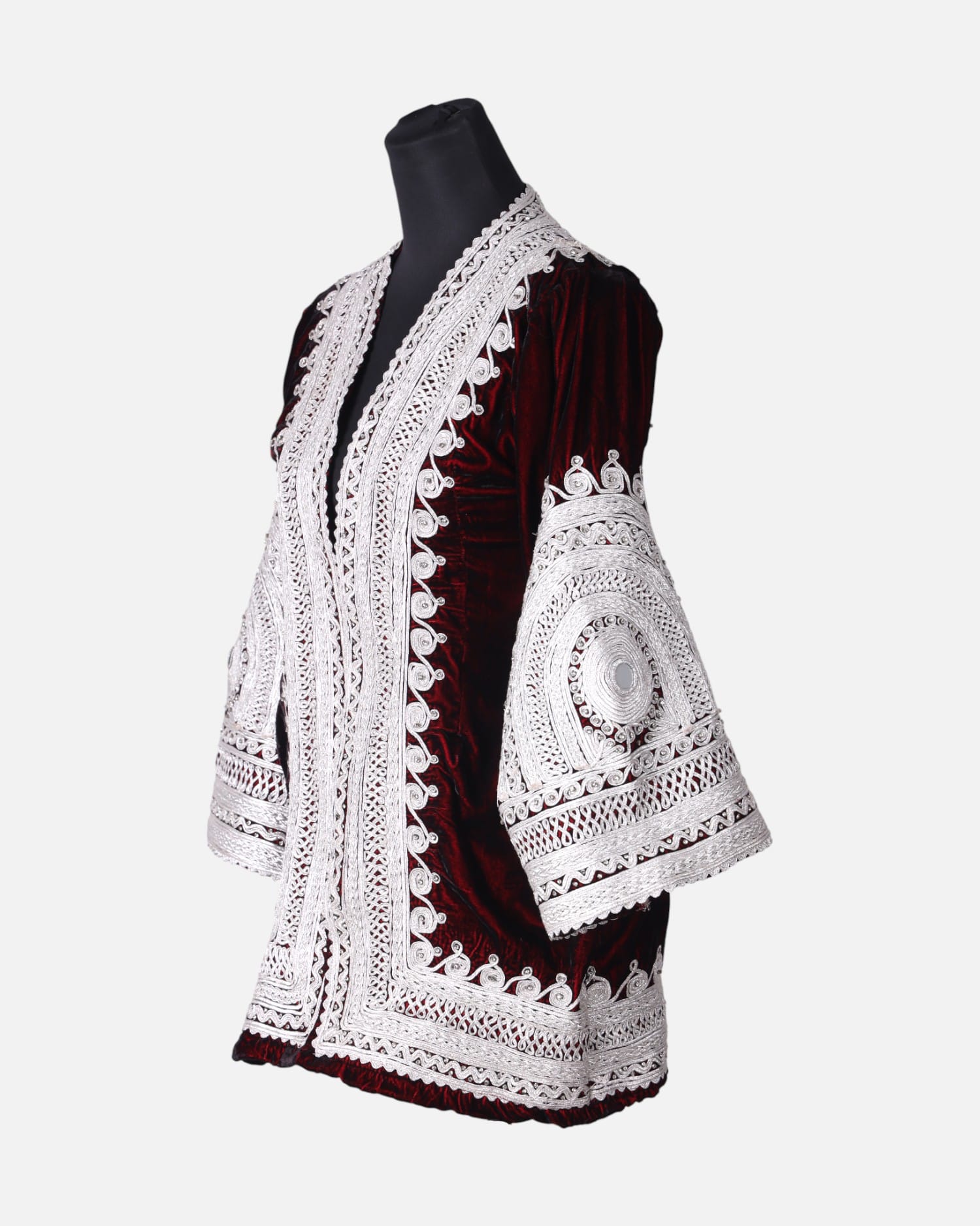 Traditional Afghan Faryab Velvet Kurti