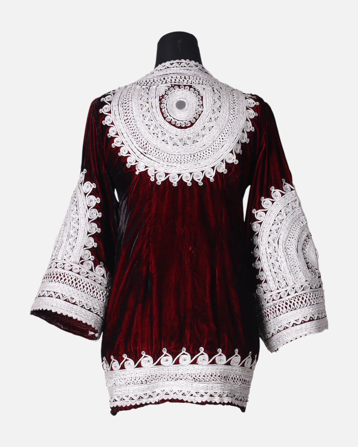 Traditional Afghan Faryab Velvet Kurti