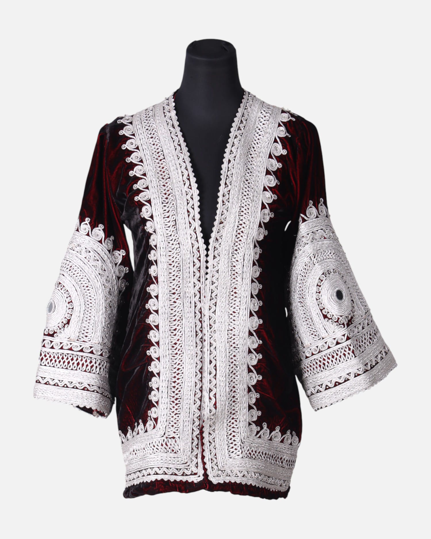 Traditional Afghan Faryab Velvet Kurti
