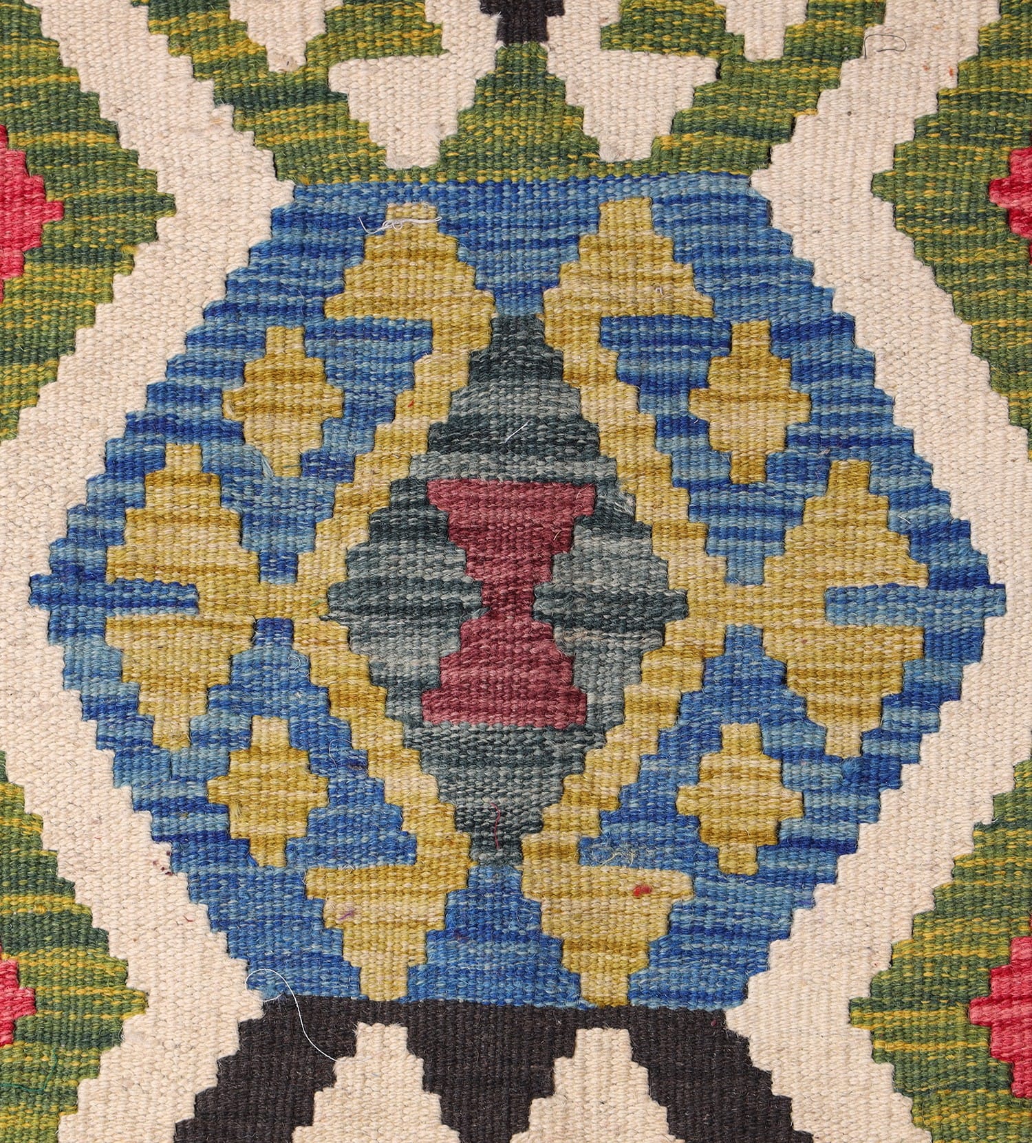 Handwoven Afghan Kilim Rug