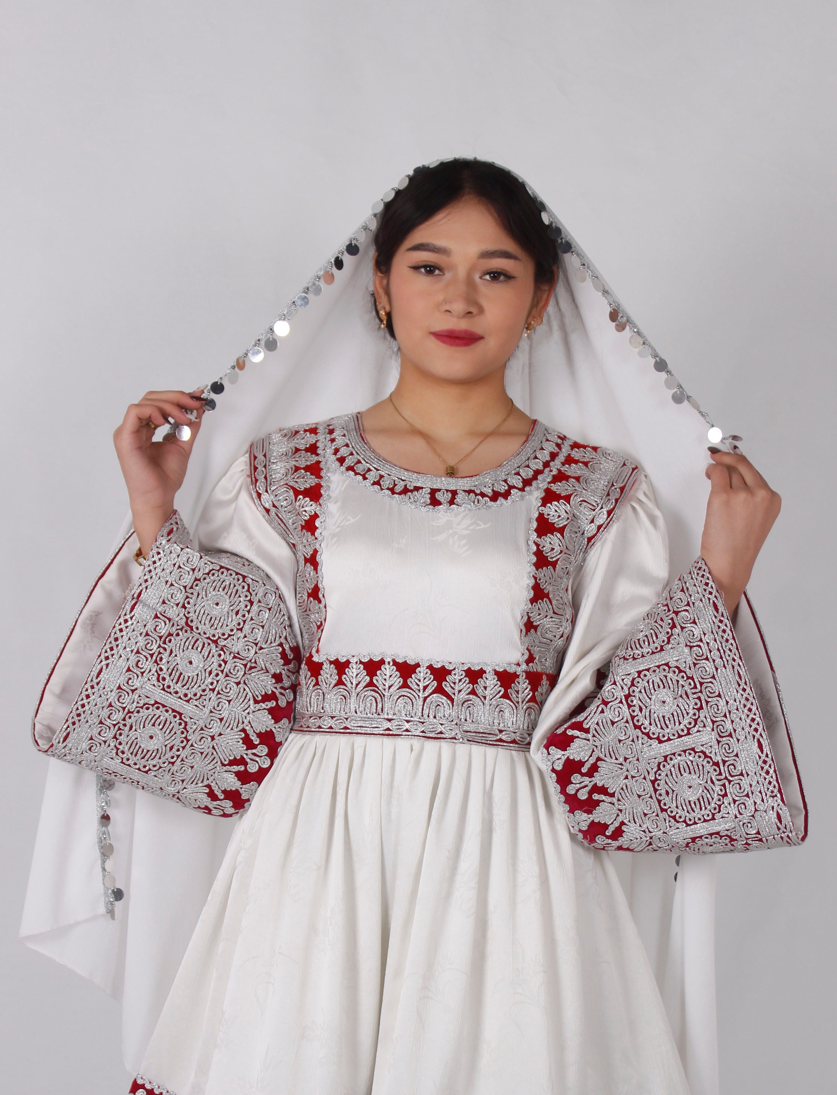 Afghan Dress with Cherma Embroidery – Gand Afghani Design