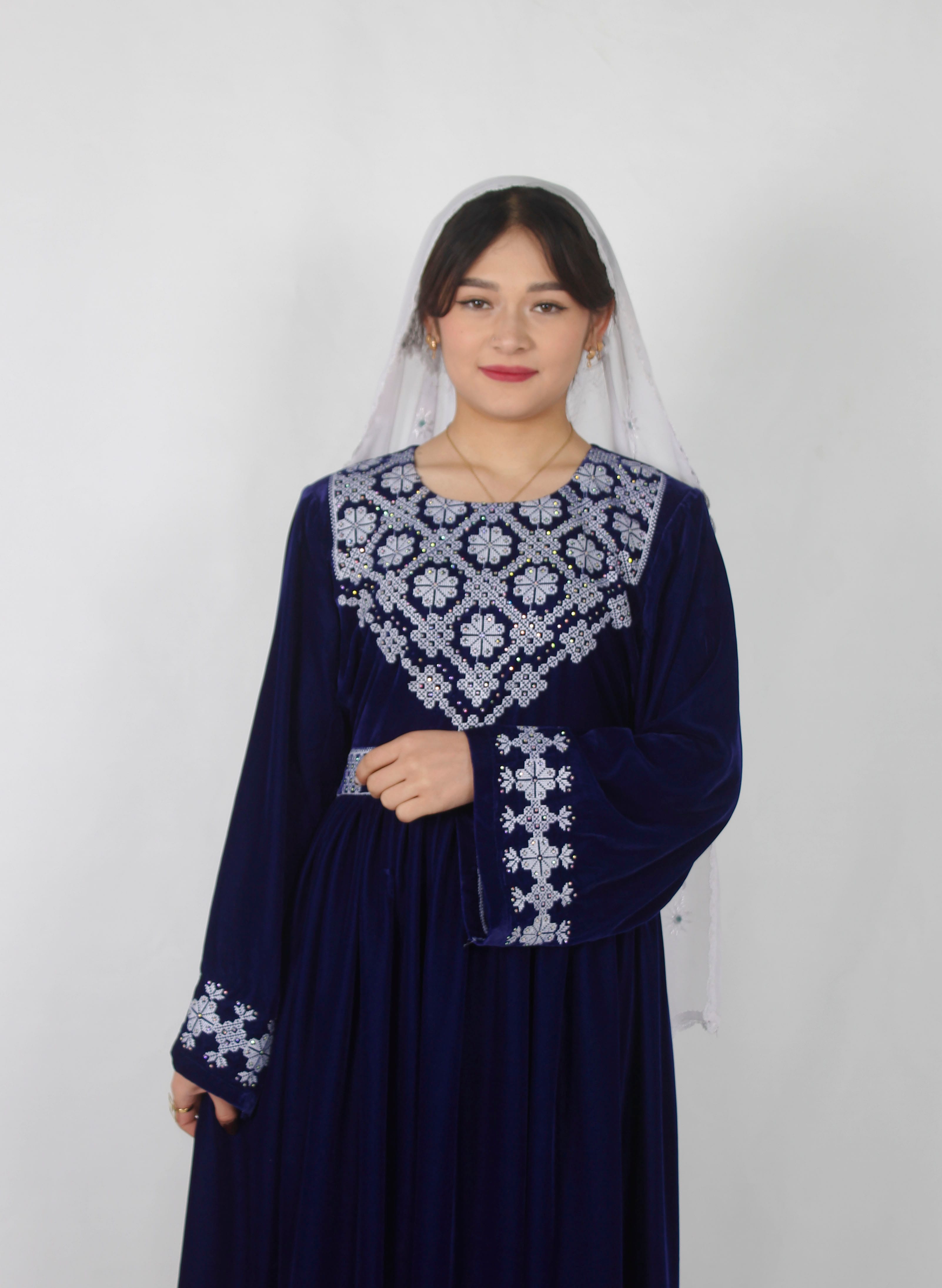 Hazaragi dress premium velvet fabric