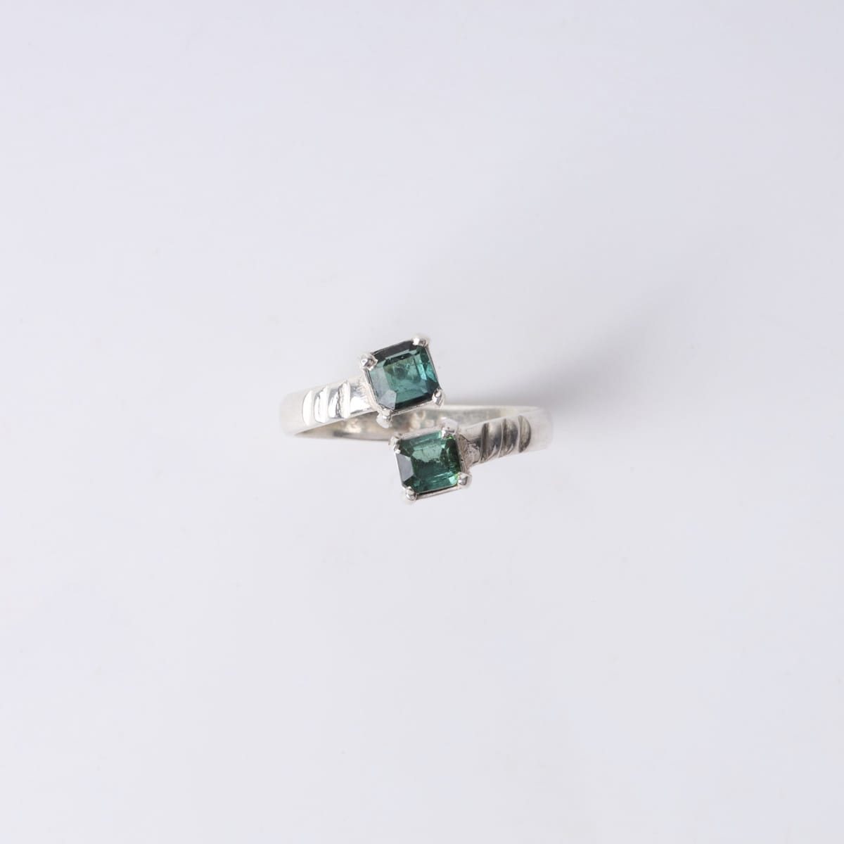 Noorstani Tourmaline Silver Band