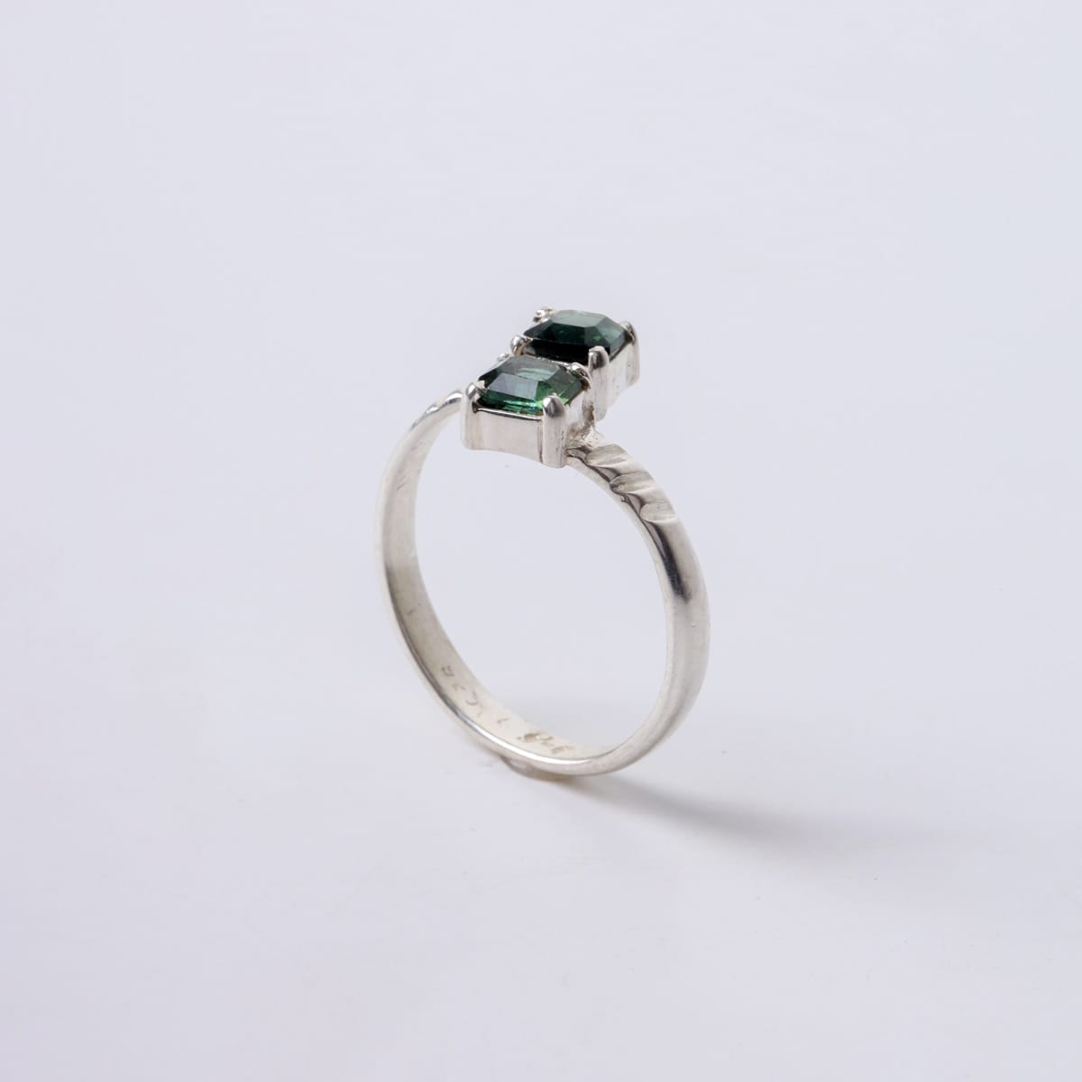 Noorstani Tourmaline Silver Band