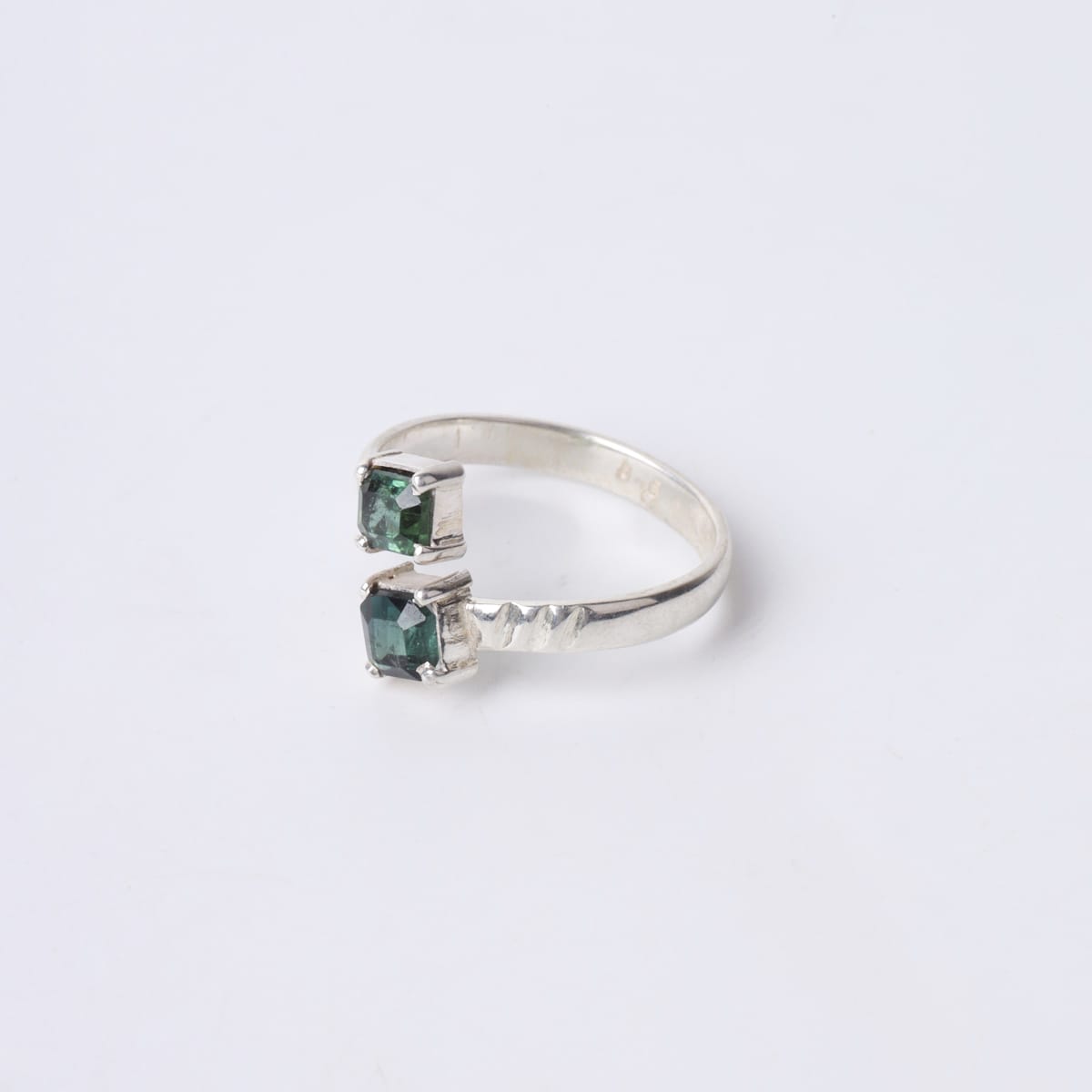 Noorstani Tourmaline Silver Band
