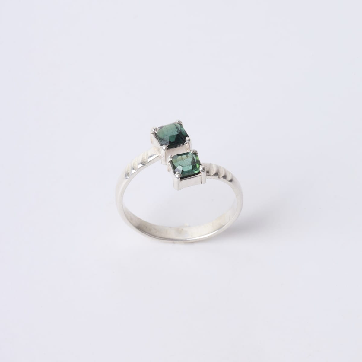 Noorstani Tourmaline Silver Band
