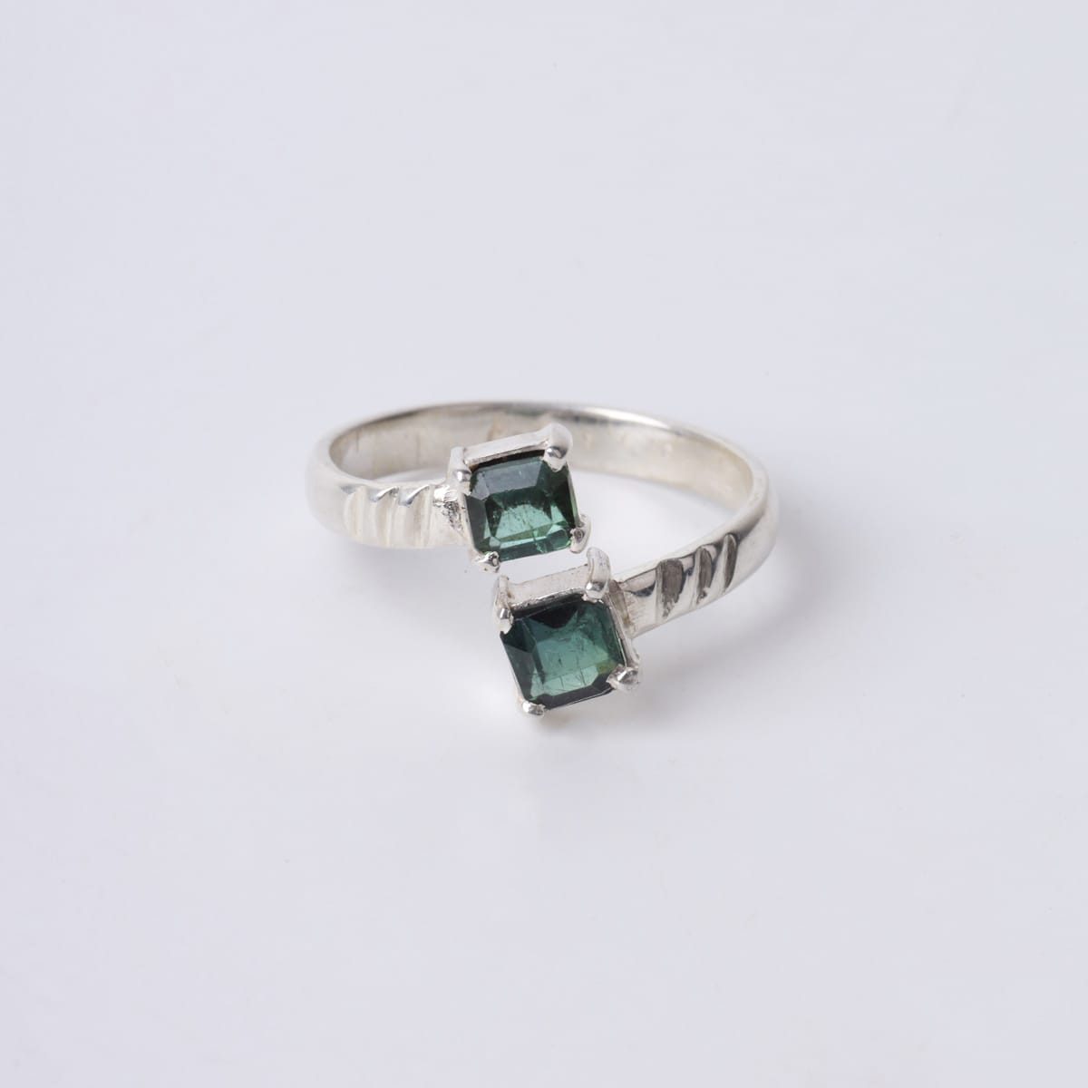 Noorstani Tourmaline Silver Band