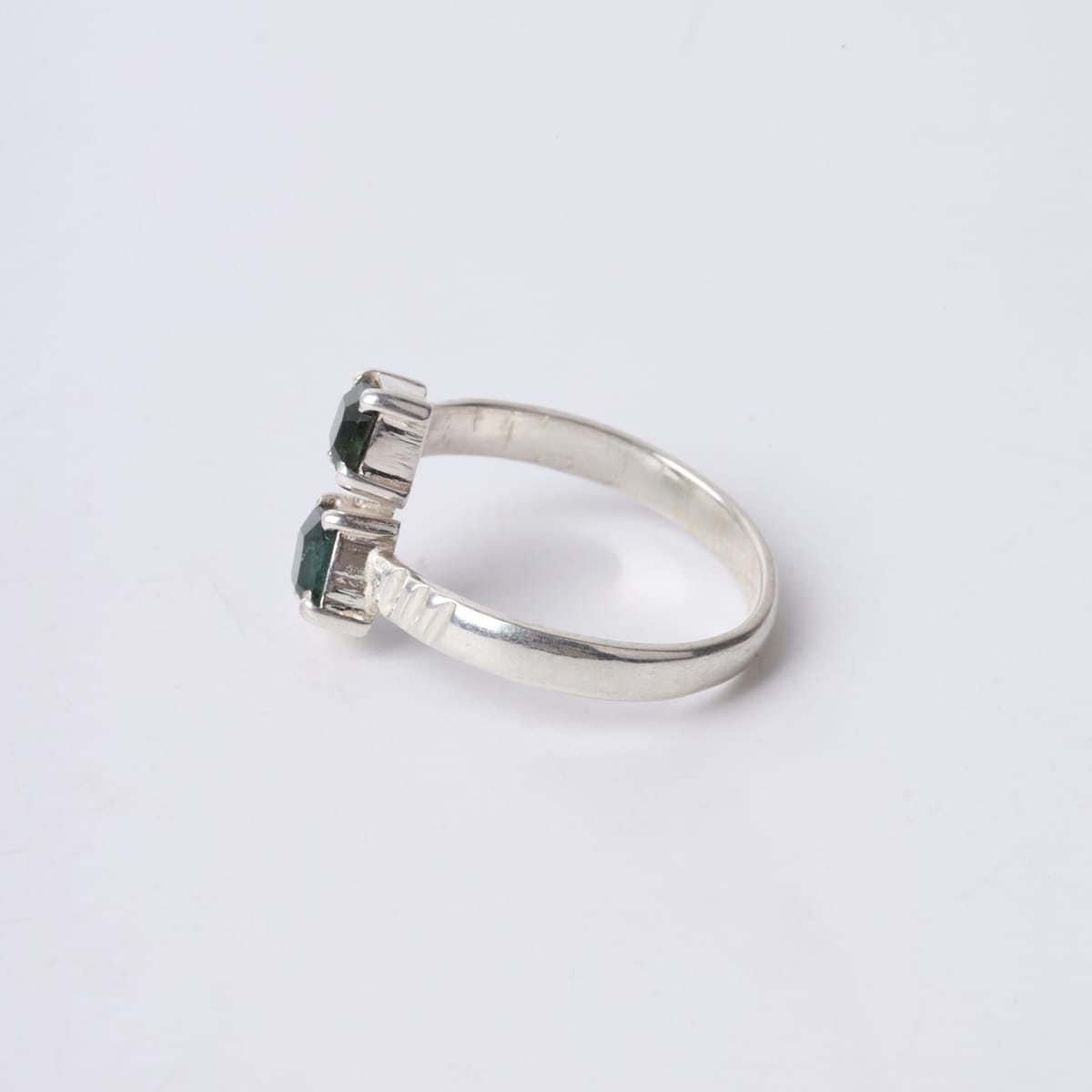 Noorstani Tourmaline Silver Band