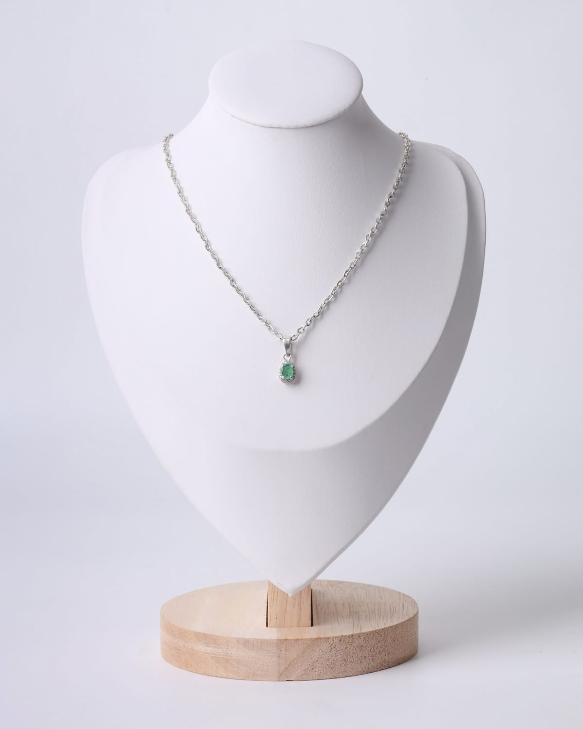Panjshir Emerald Silver Pendant