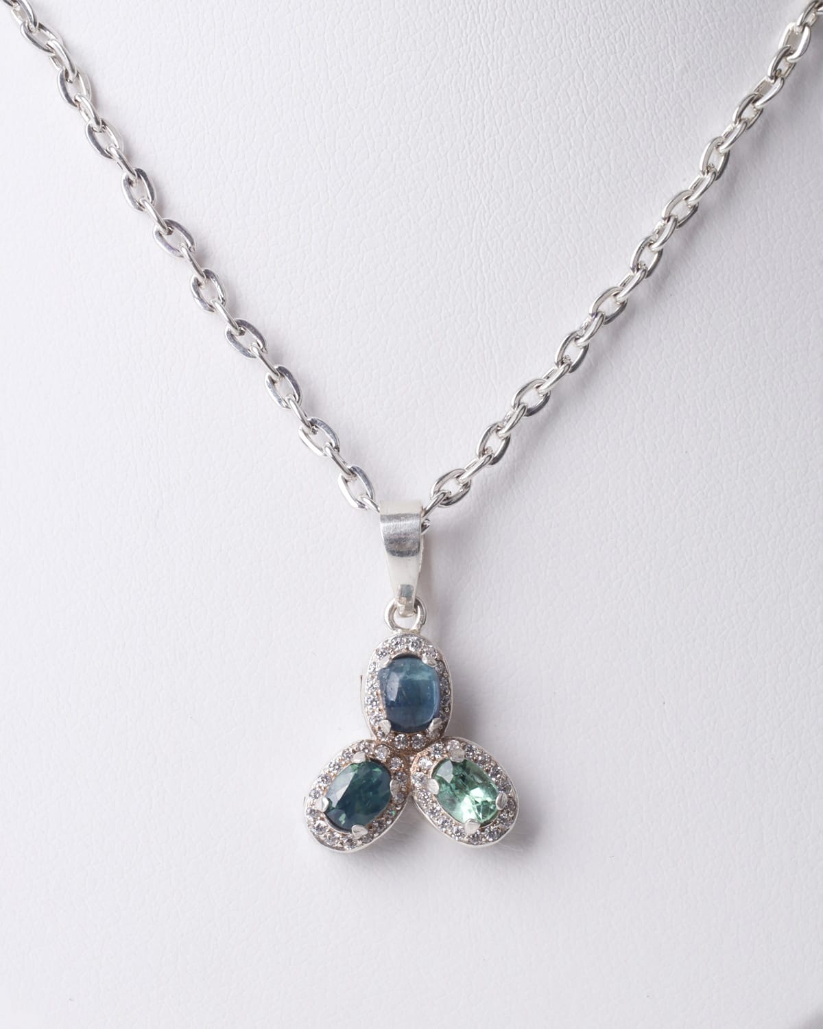 Noorstani Tourmaline Trio Necklace