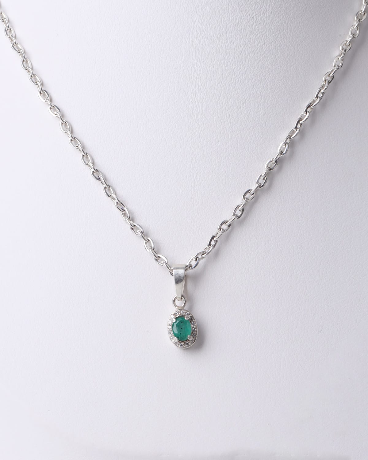 Panjshir Emerald Pendant Lightweight Handmade