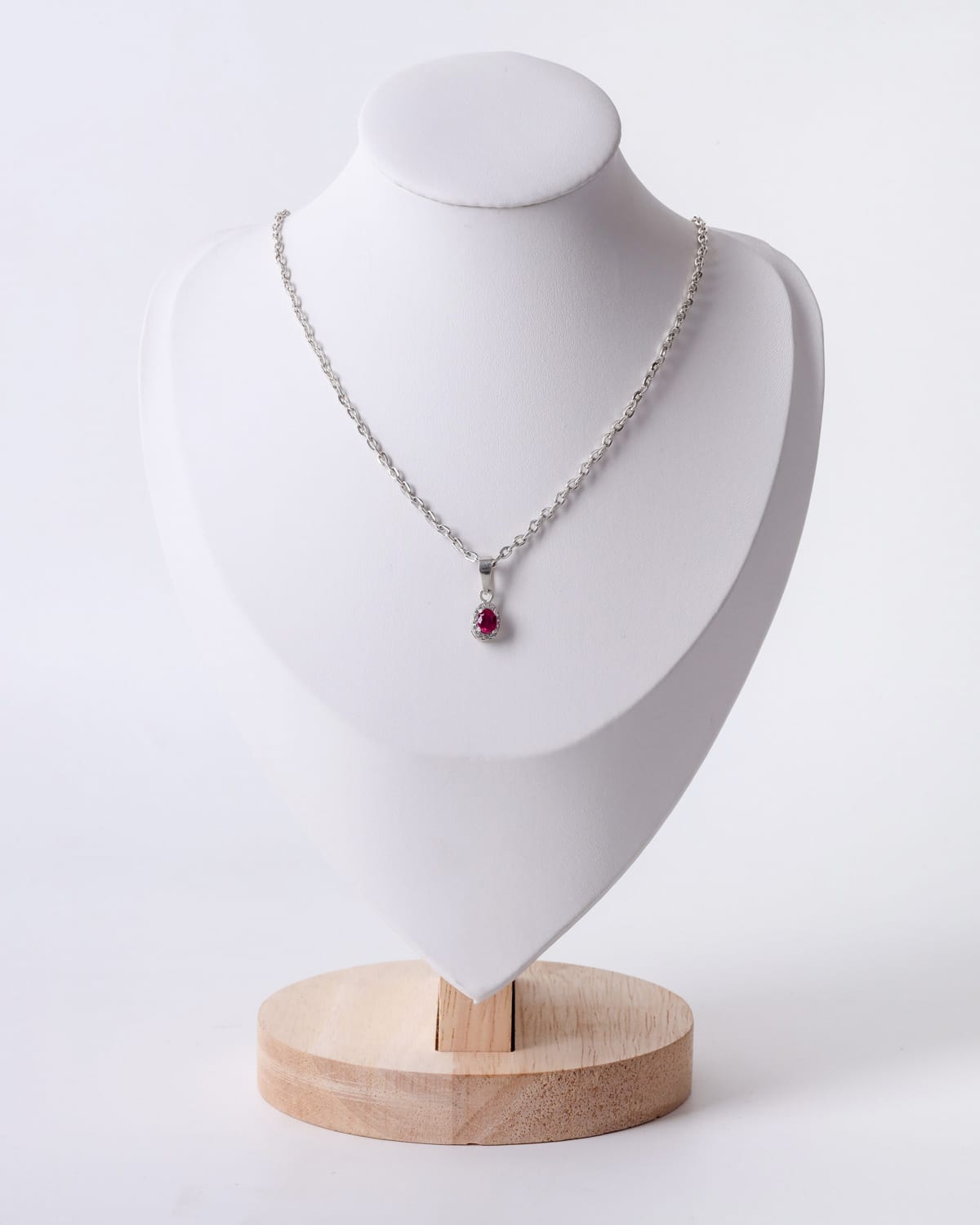 Ruby Gemstone Necklace