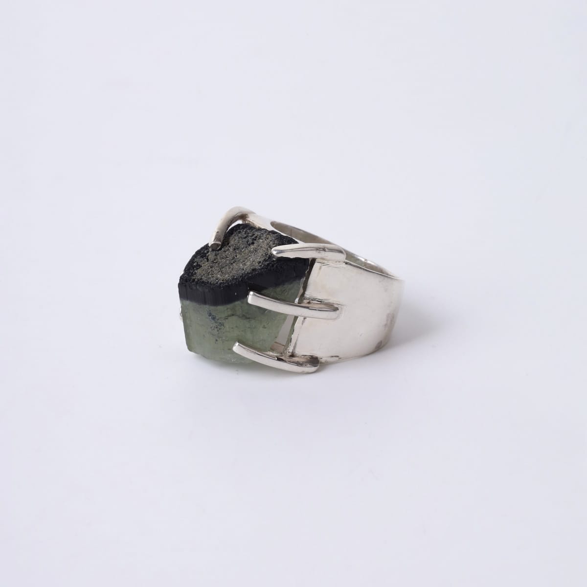Noorstani Tourmaline Ring in 980 Silver