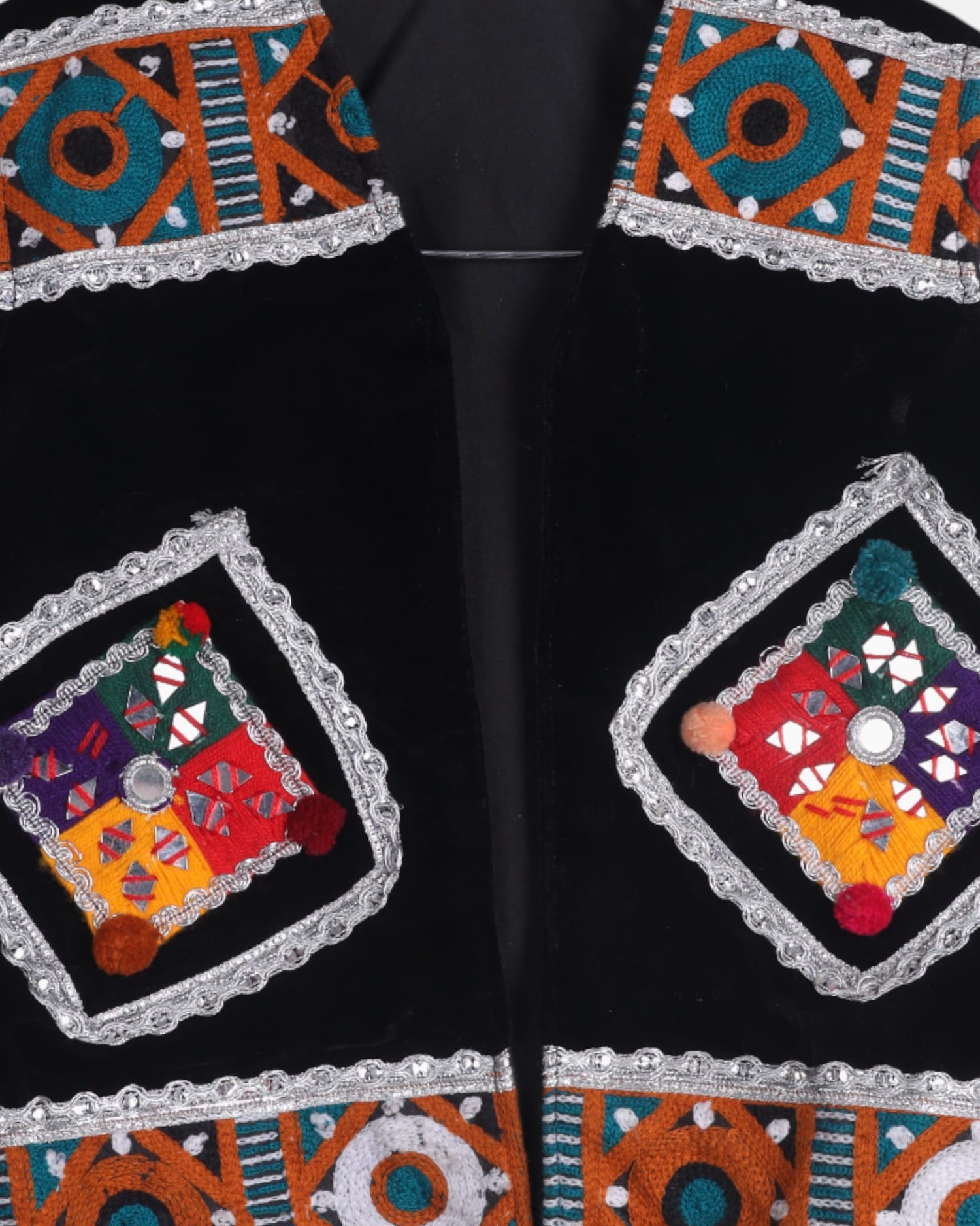 Children's Velvet Embroidered Waistcoat