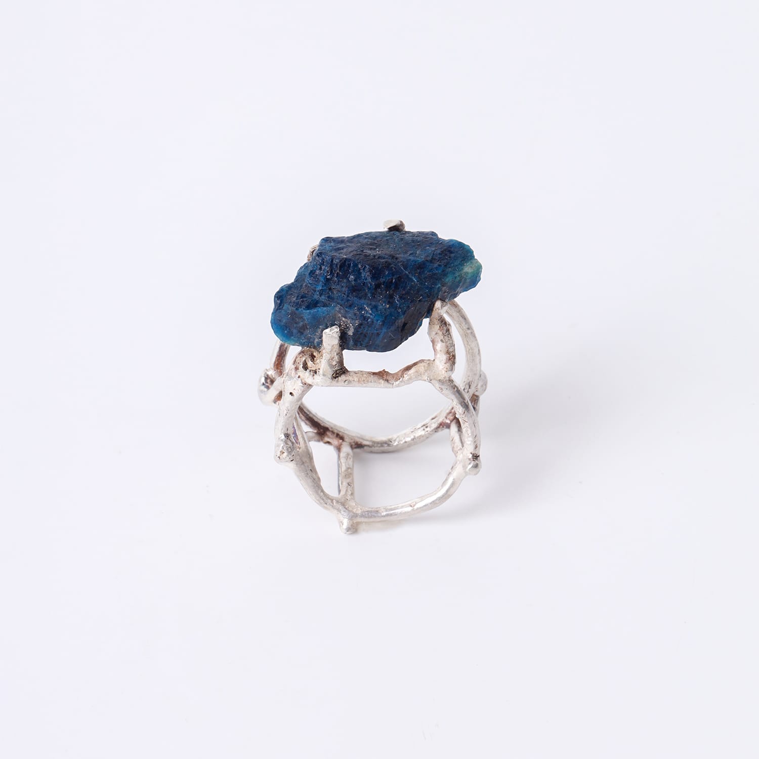 Lapis Lazuli Gemstone Silver Ring