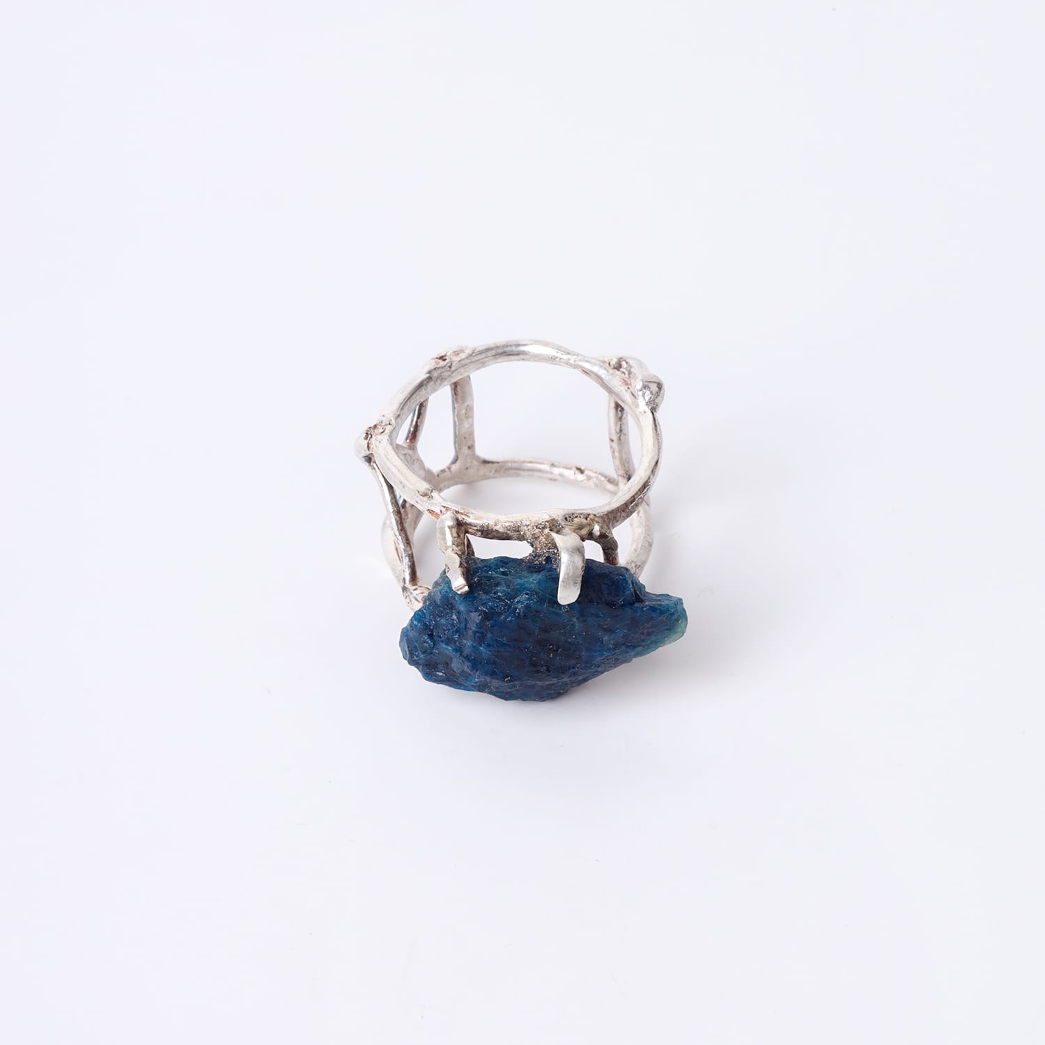 Lapis Lazuli Gemstone Silver Ring