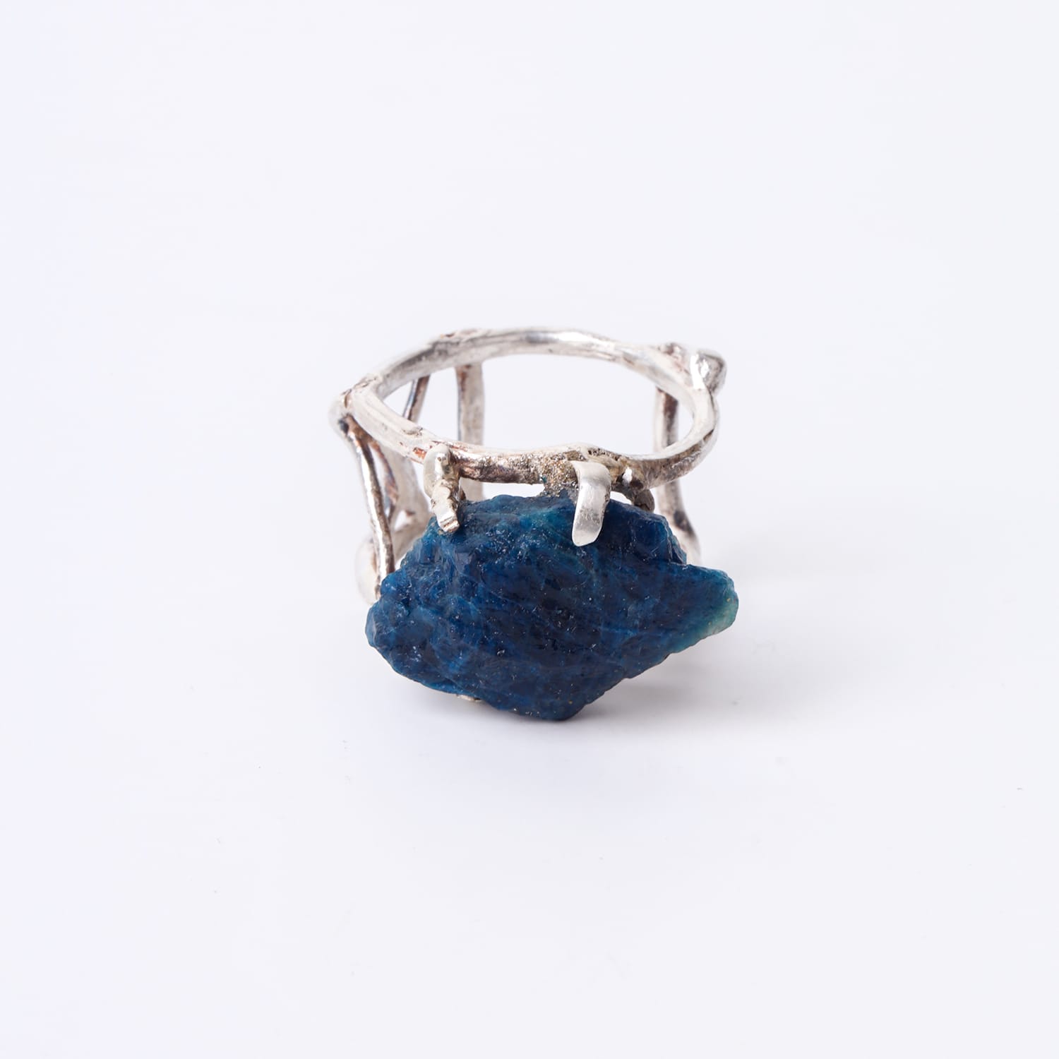 Lapis Lazuli Gemstone Silver Ring