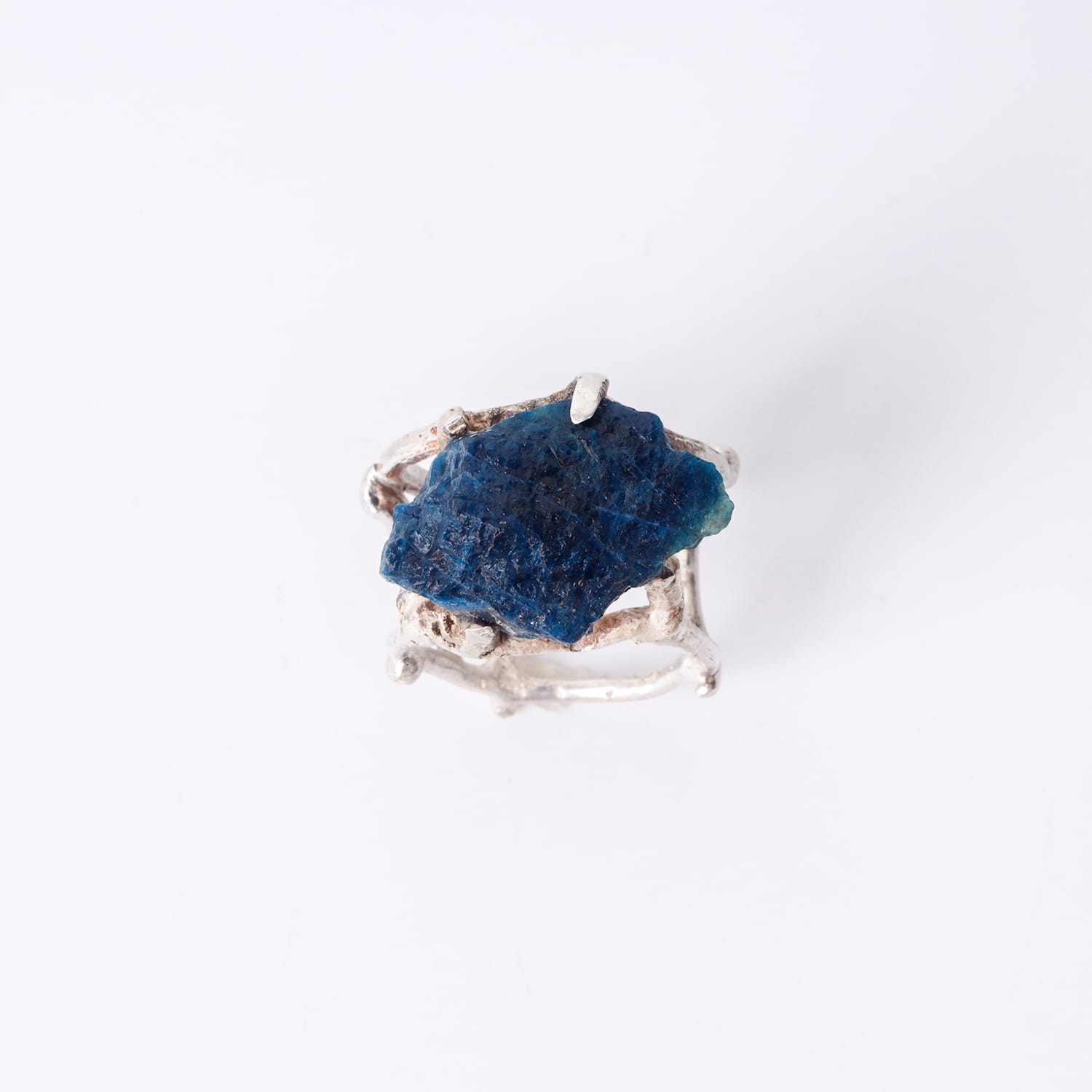 Lapis Lazuli Gemstone Silver Ring