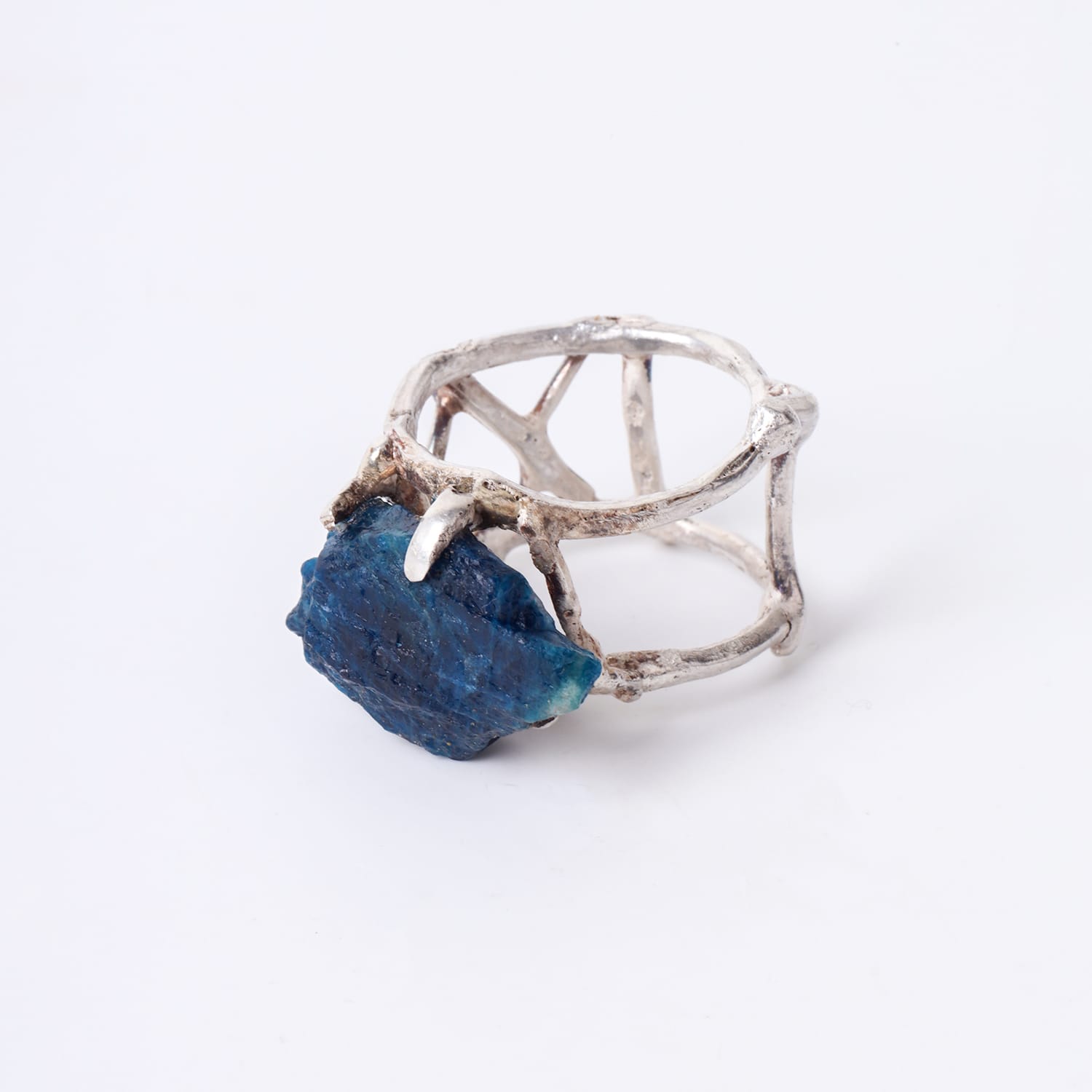 Lapis Lazuli Gemstone Silver Ring