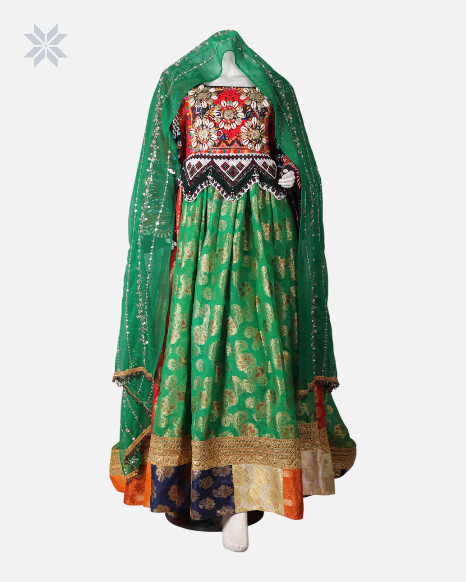 Afghan Kuchi Bridal Dress