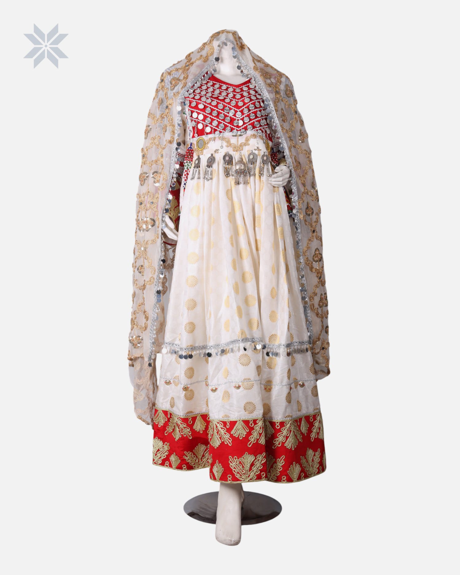 Handmade Bridal Kuchi Dress