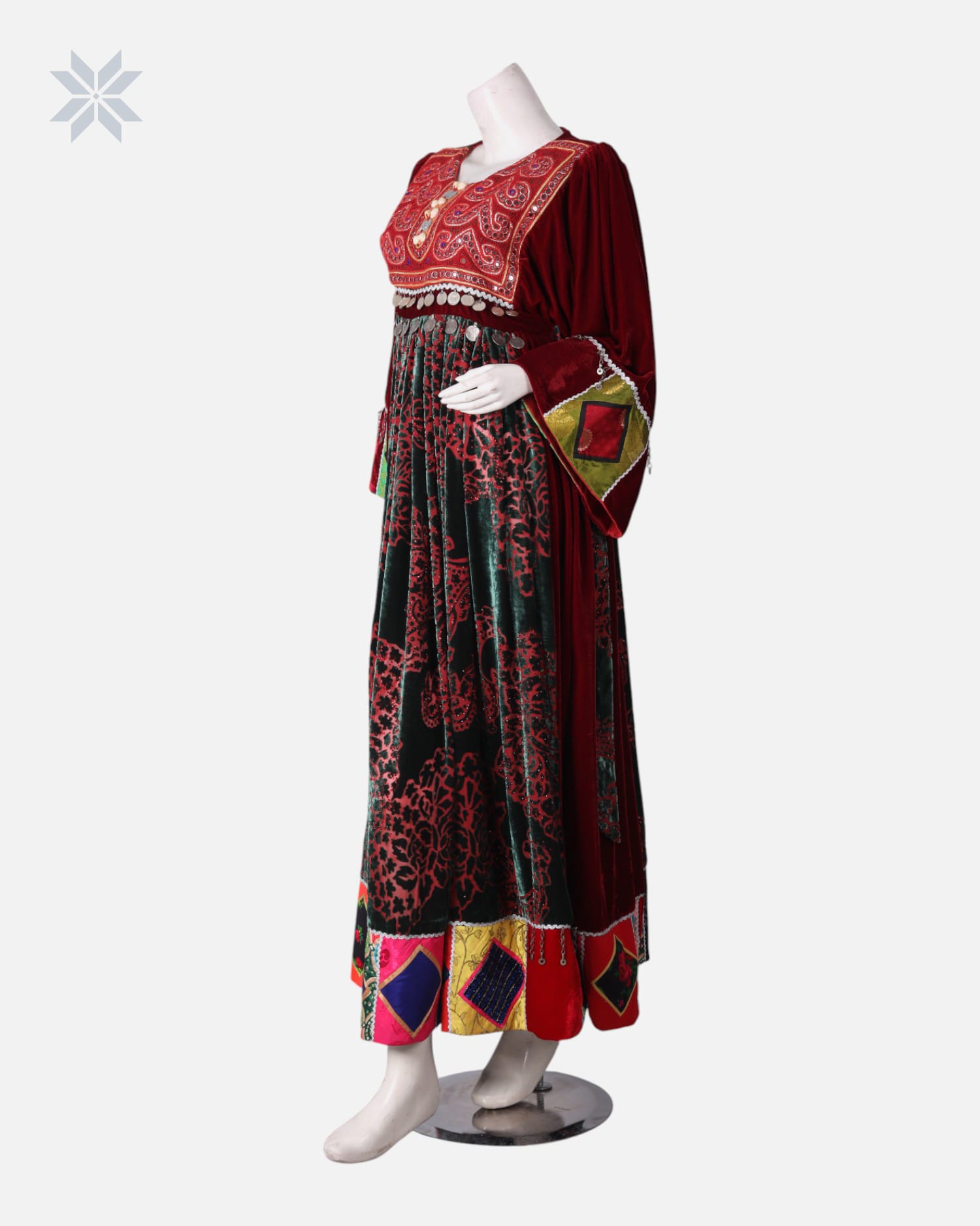 Kuchi Velvet Dress