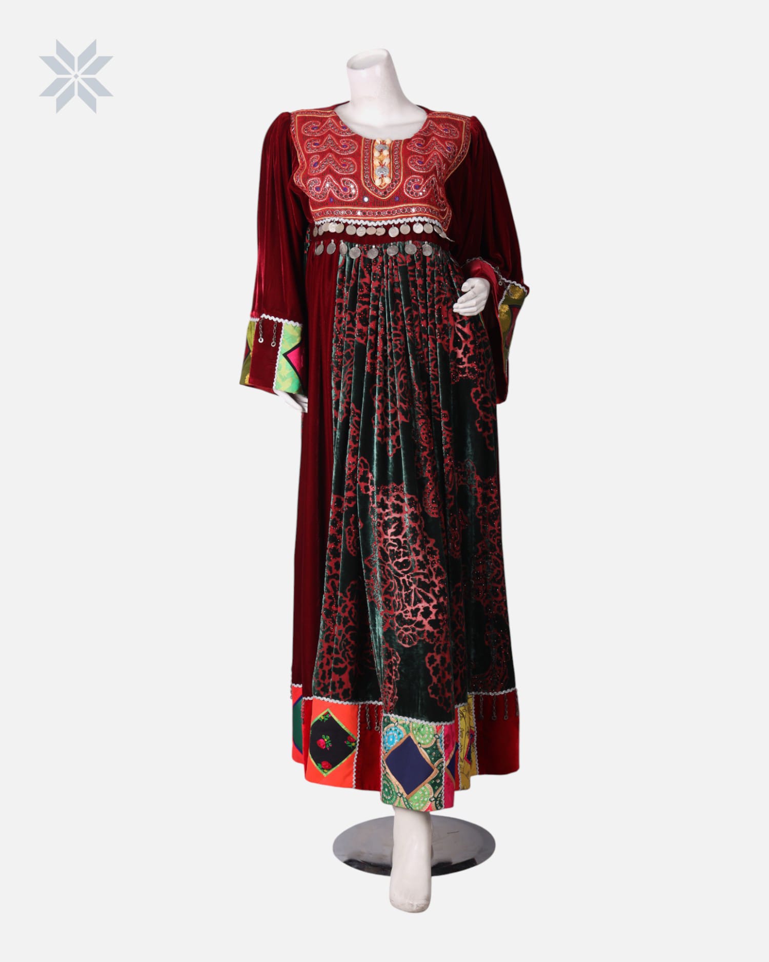 Kuchi Velvet Dress