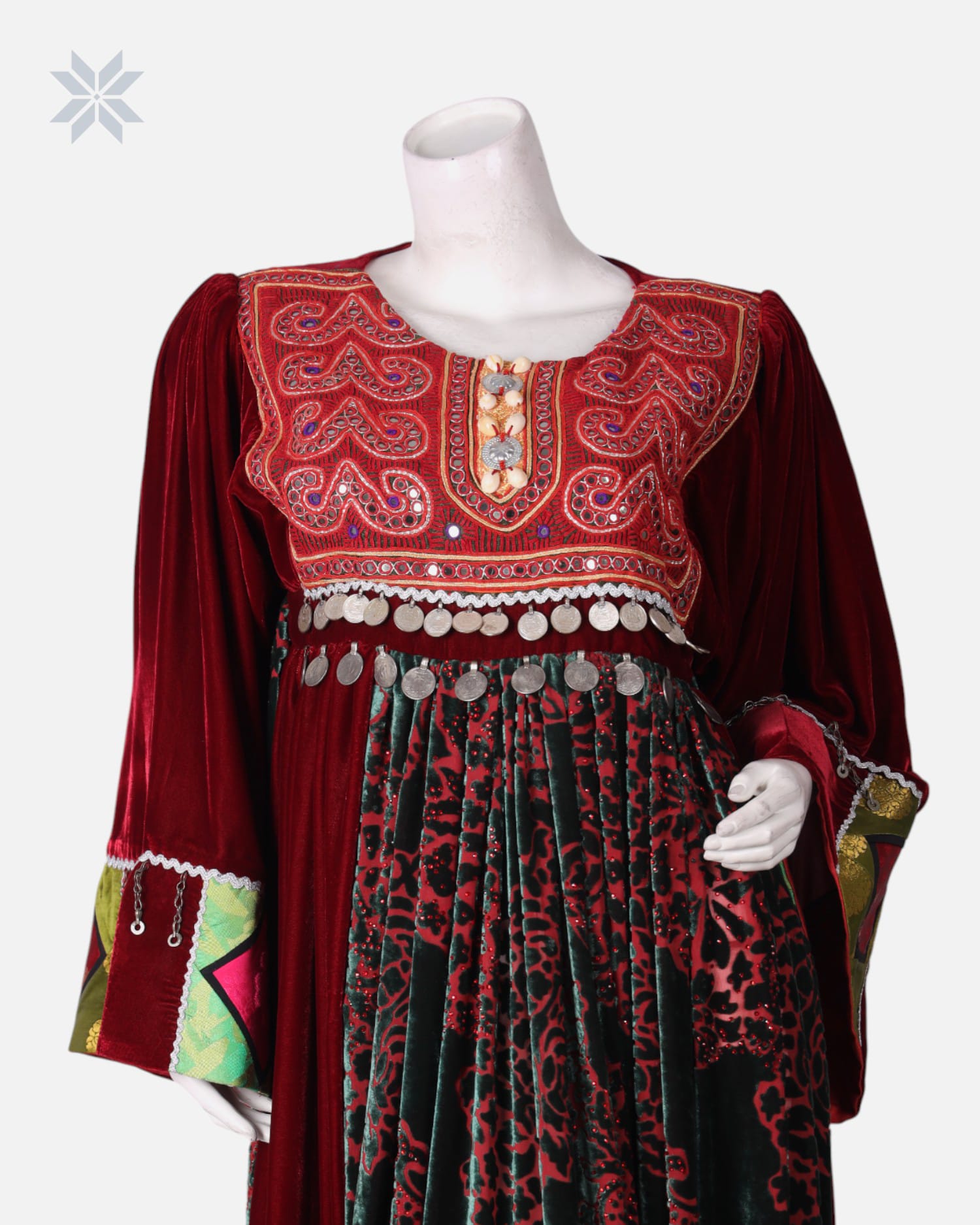 Kuchi Velvet Dress