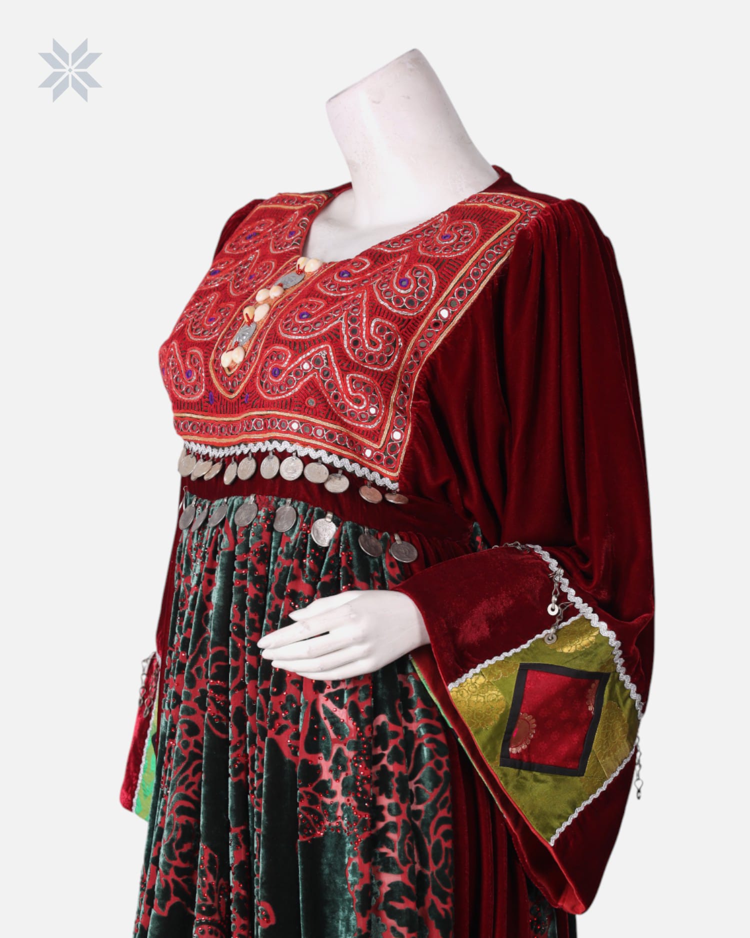 Kuchi Velvet Dress