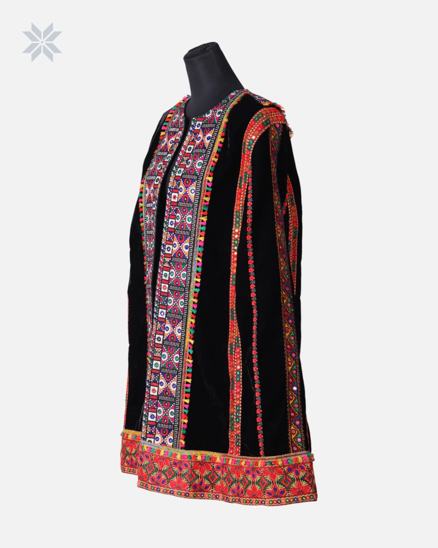 Authentic Afghan Velvet Yalan Coat