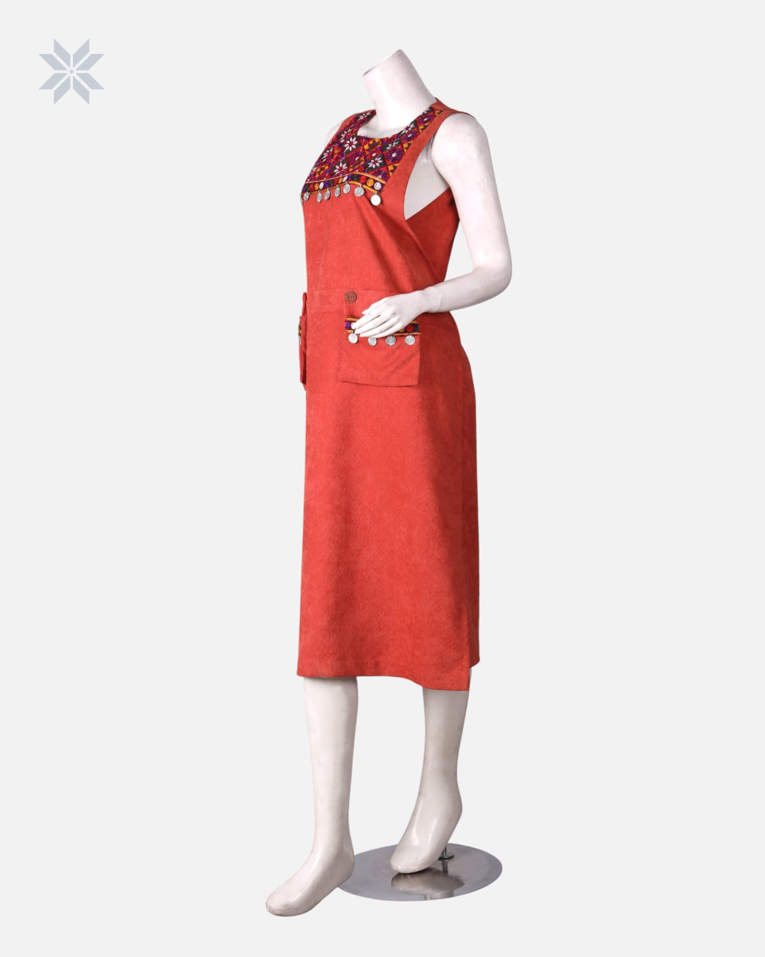 Handcrafted Velvet Dress
