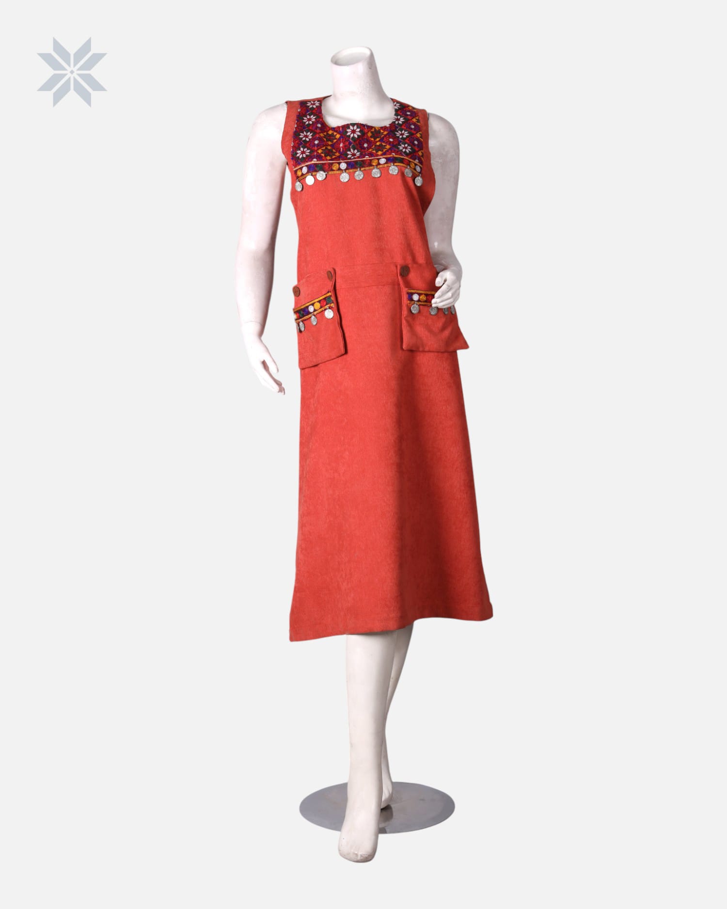 Handcrafted Velvet Dress