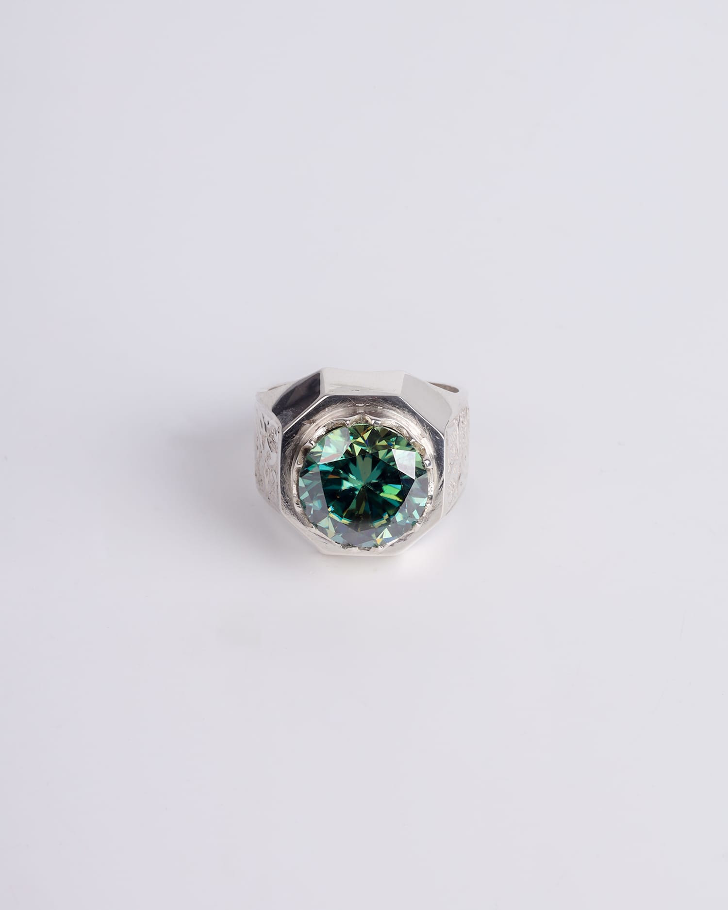 Men’s Diamond Moissanite Ring